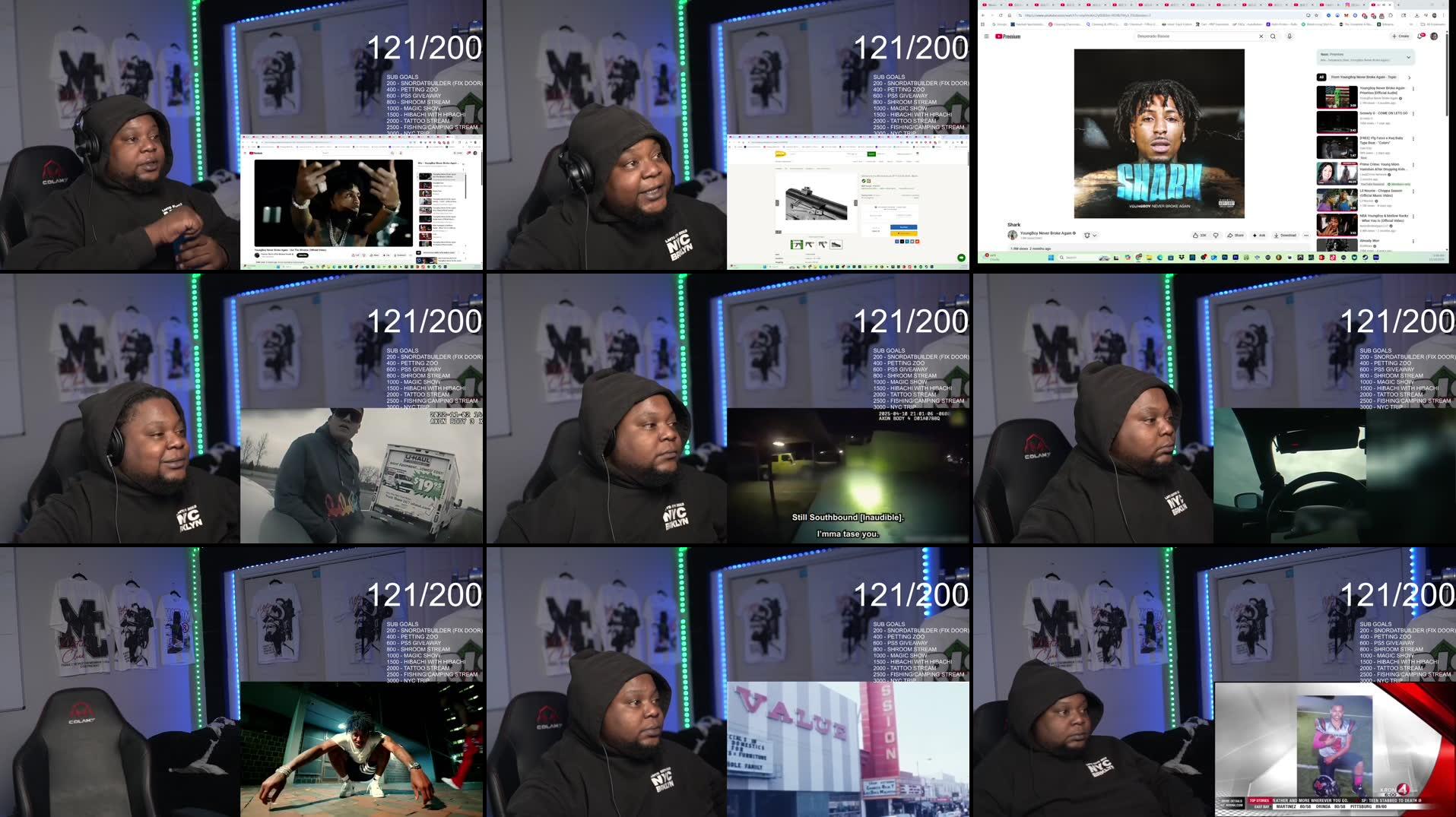 Recording Thumbnails