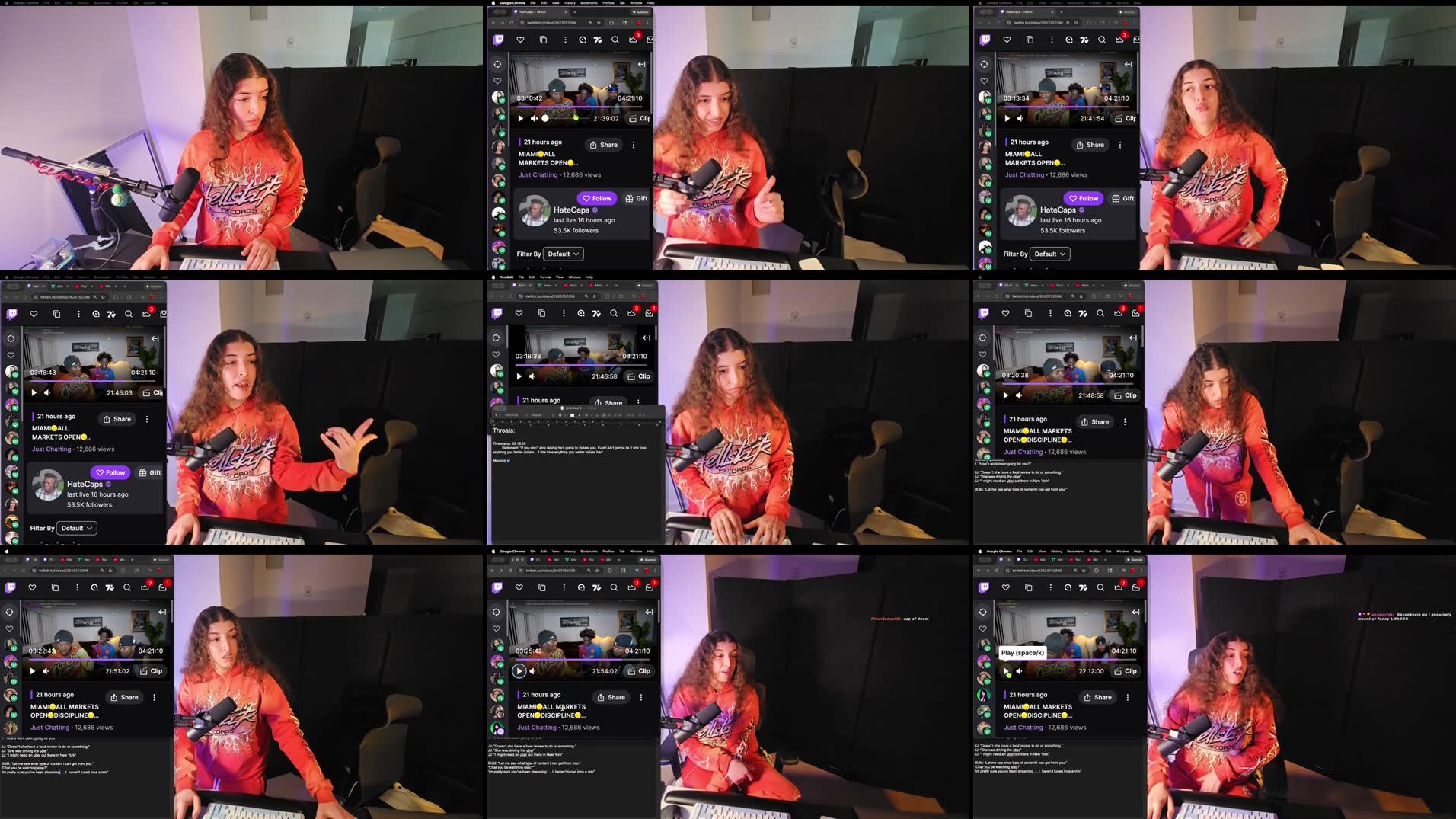 Recording Thumbnails