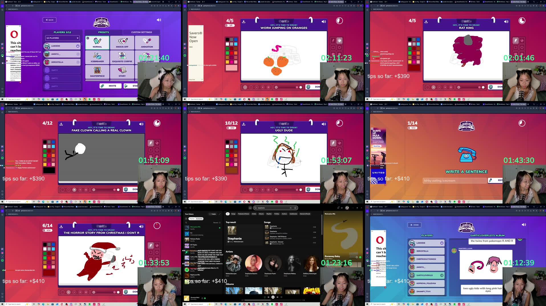 Recording Thumbnails