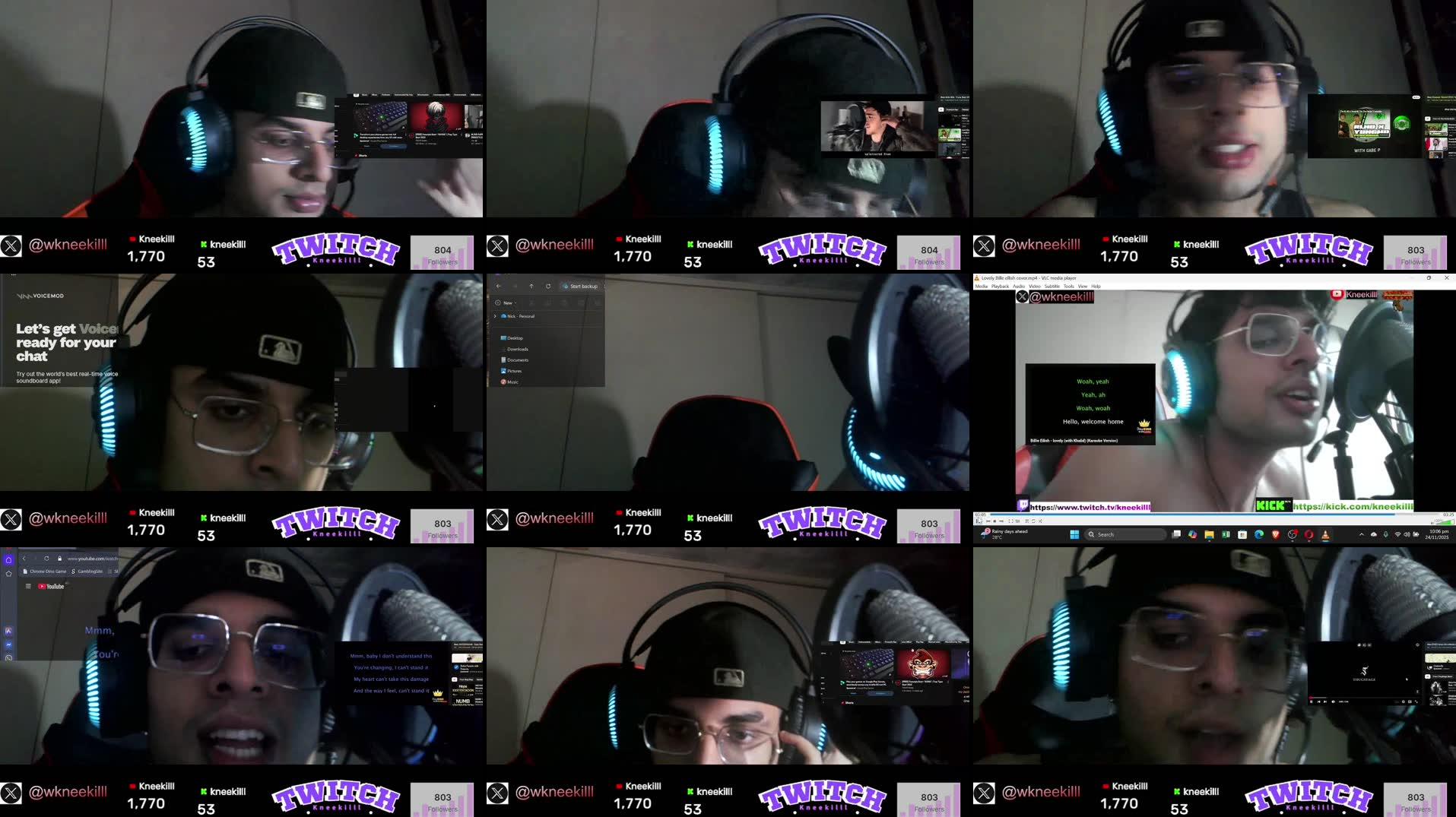 Recording Thumbnails