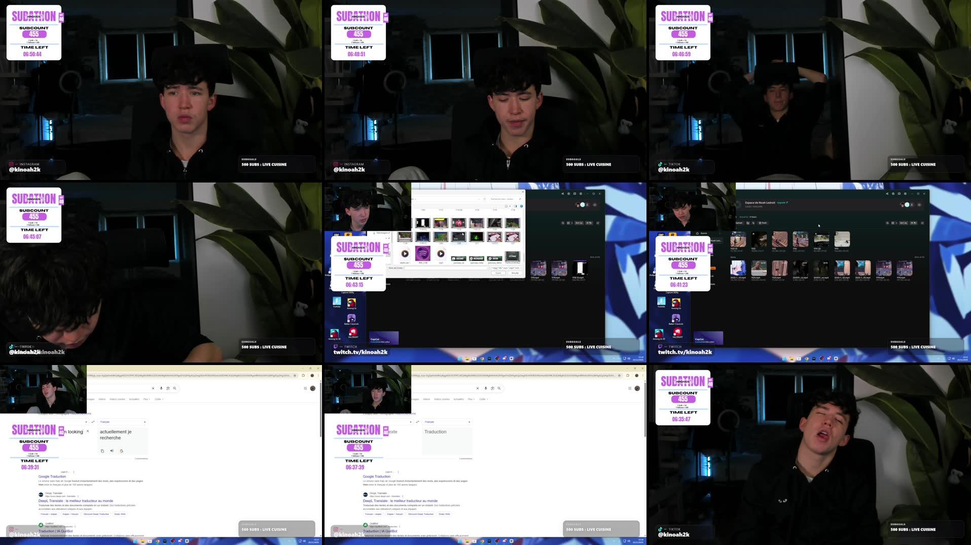 Recording Thumbnails