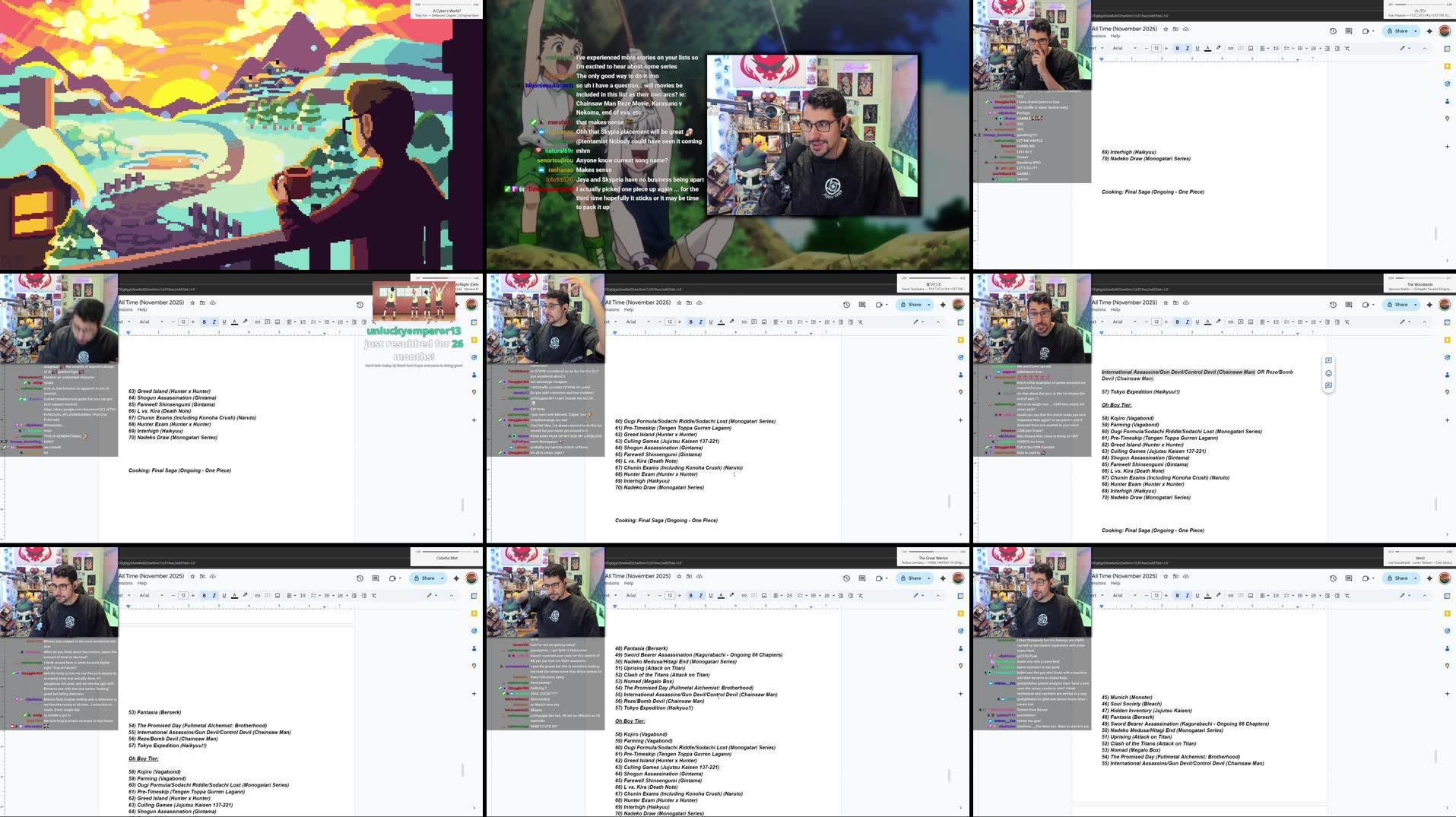 Recording Thumbnails