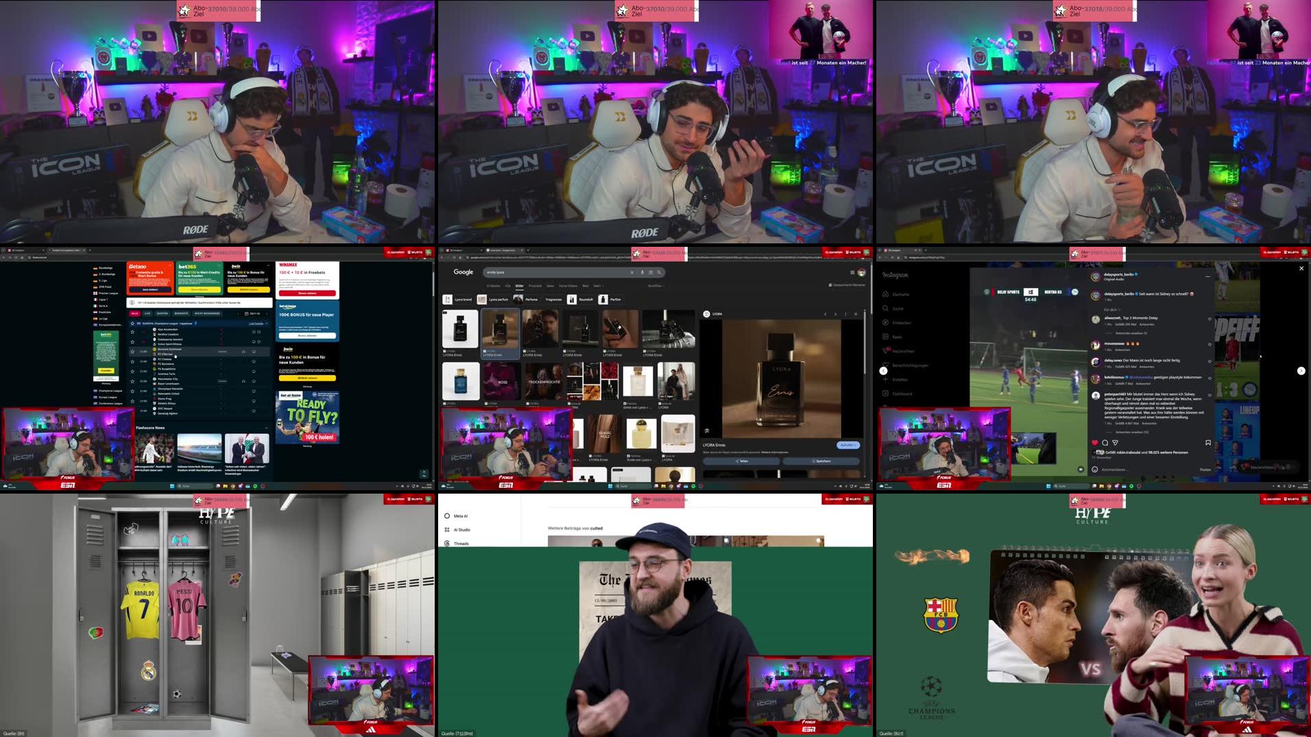 Recording Thumbnails