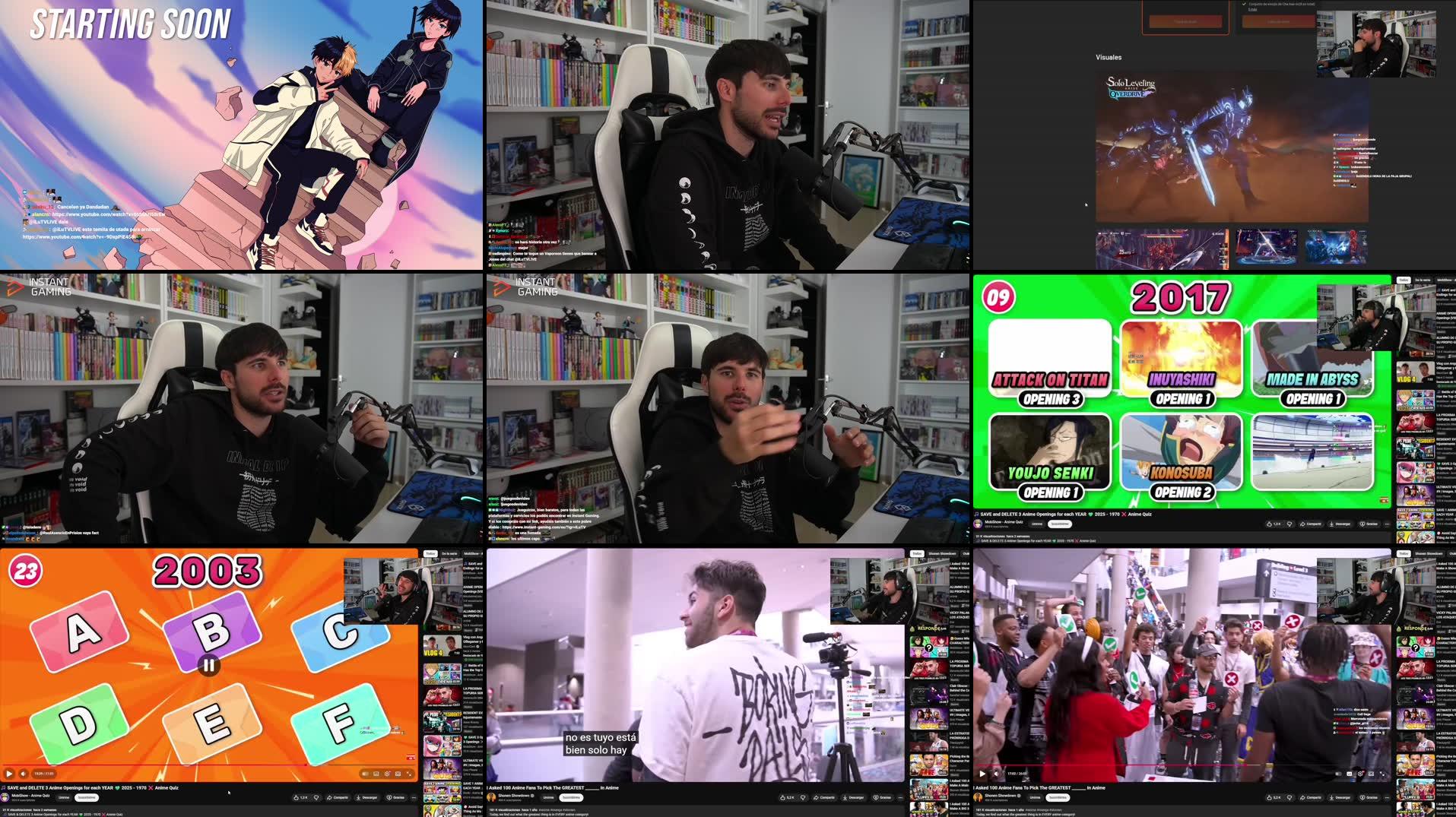 Recording Thumbnails