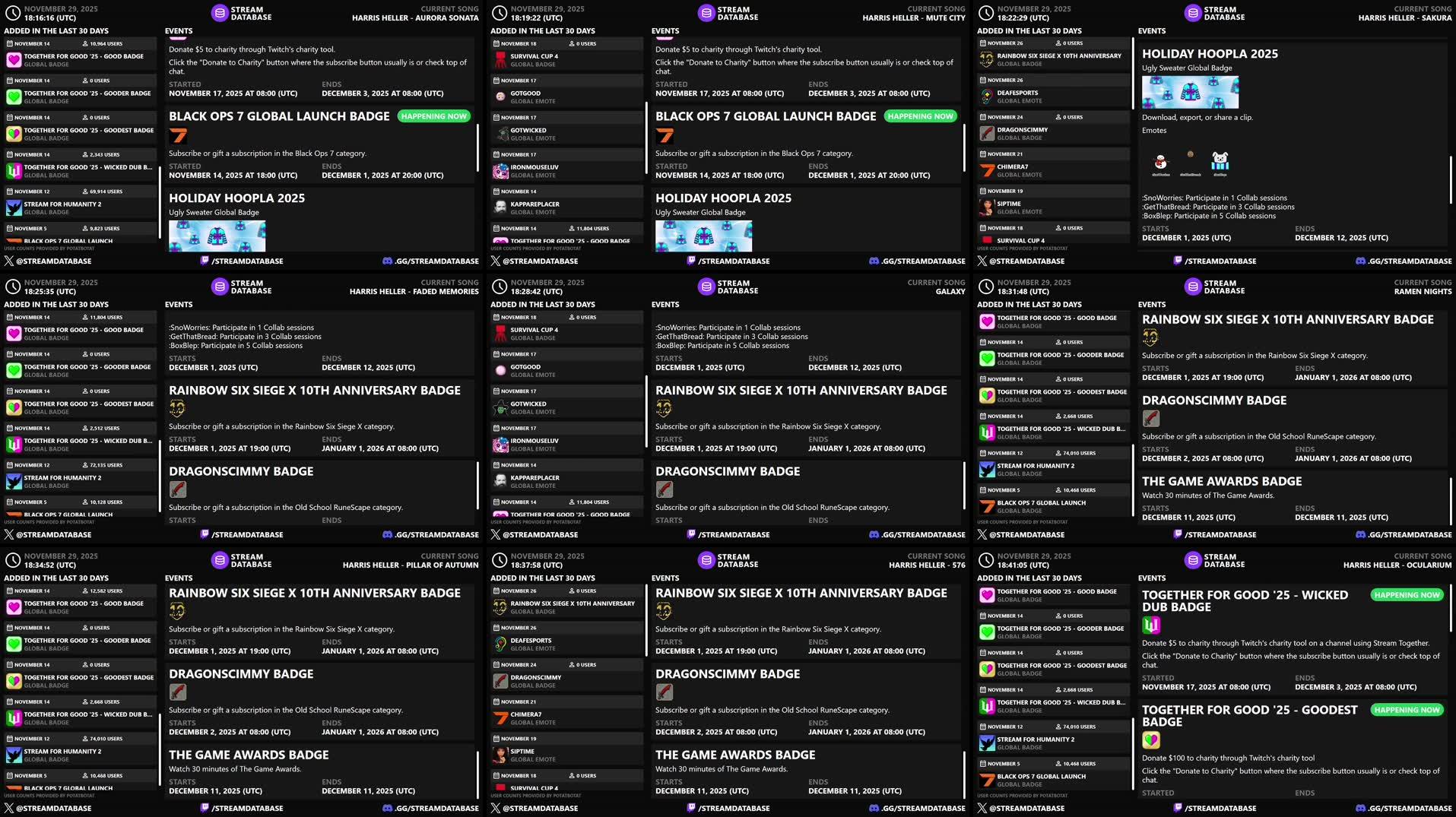 Recording Thumbnails