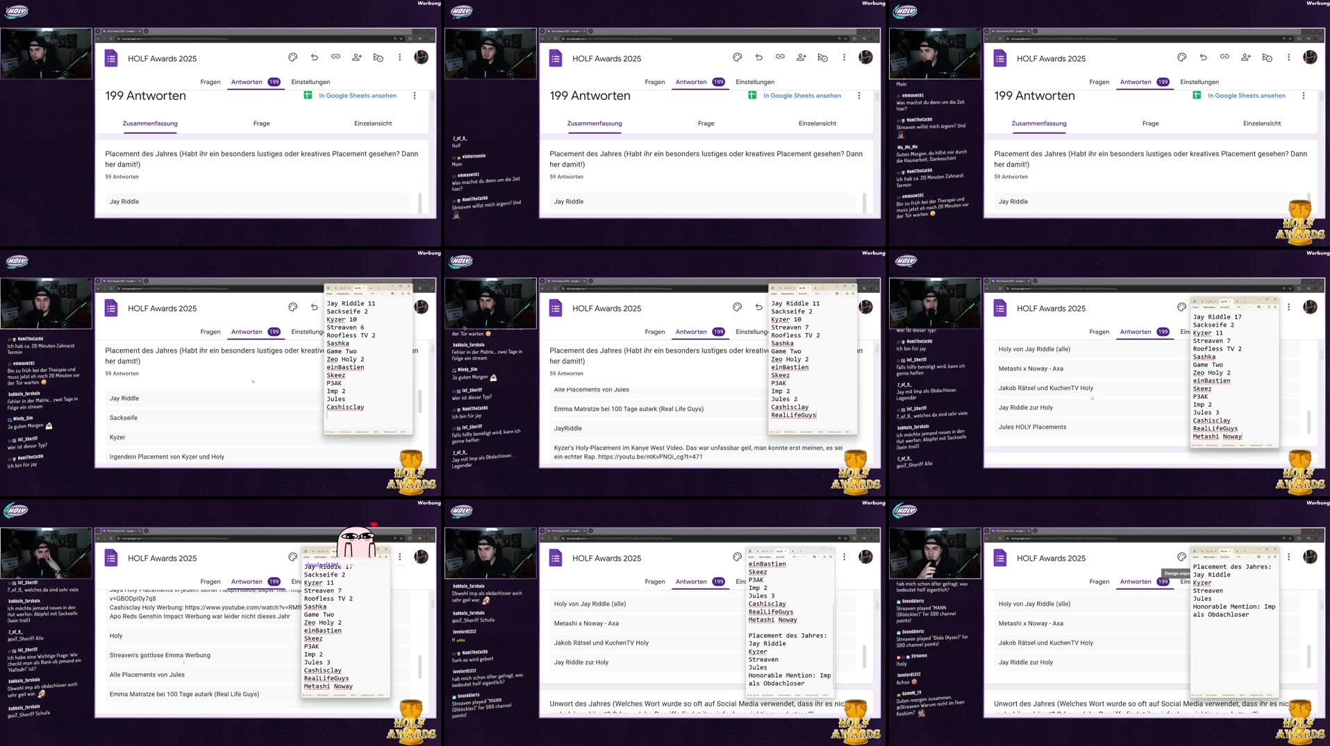 Recording Thumbnails