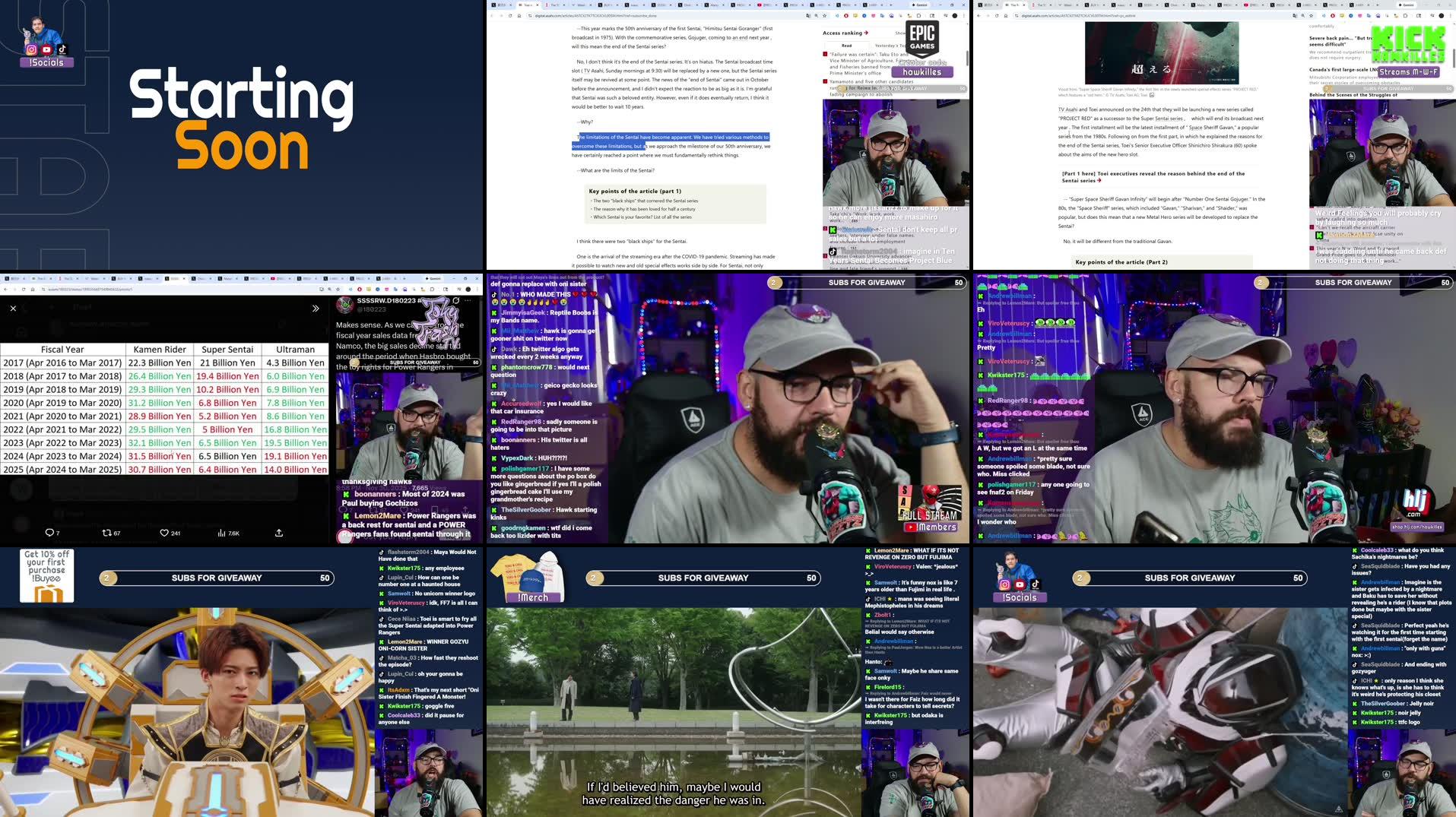 Recording Thumbnails