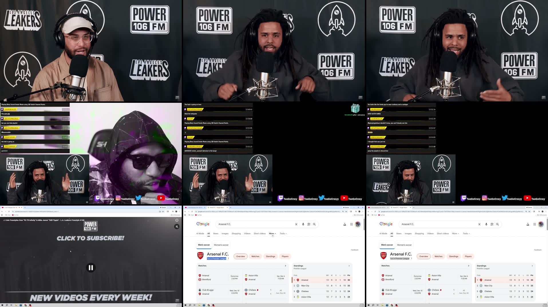 Recording Thumbnails