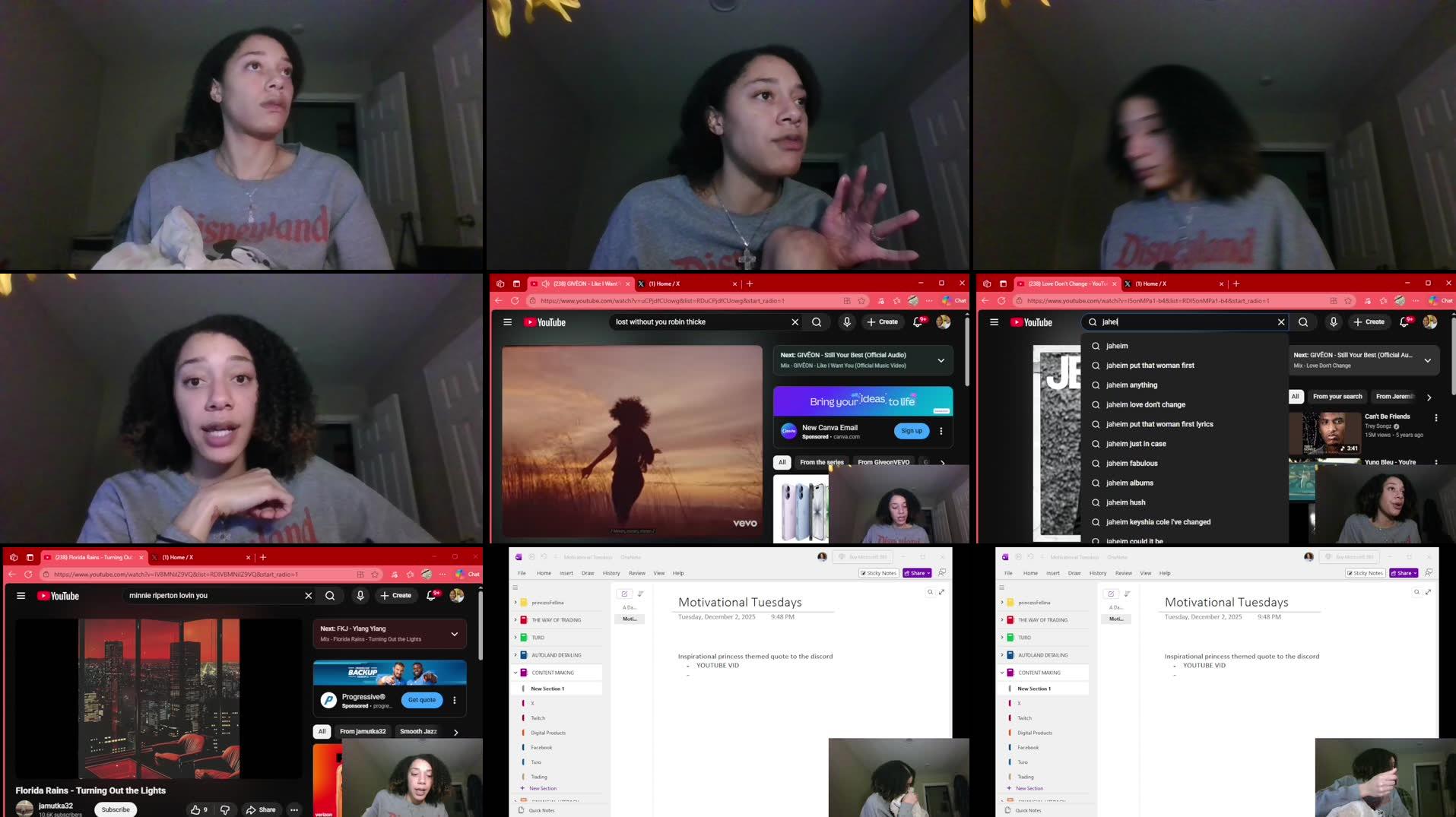 Recording Thumbnails