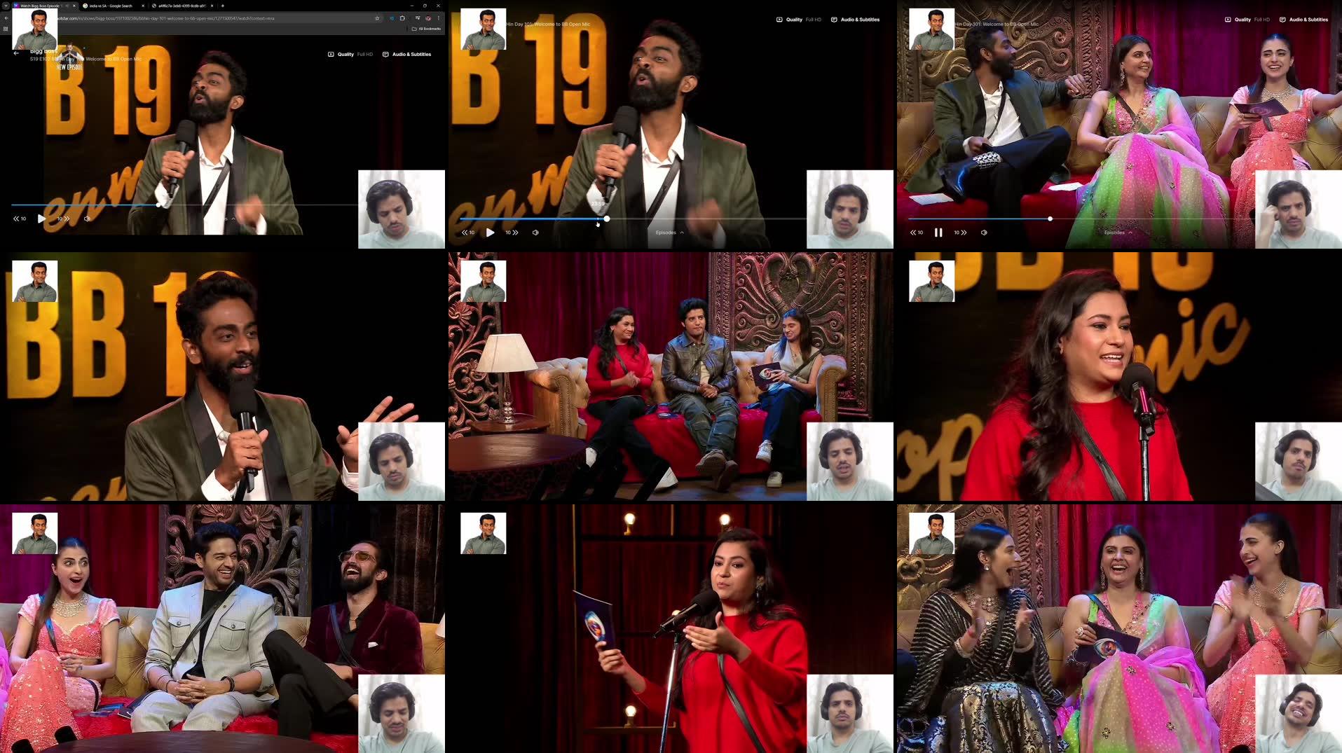 Recording Thumbnails