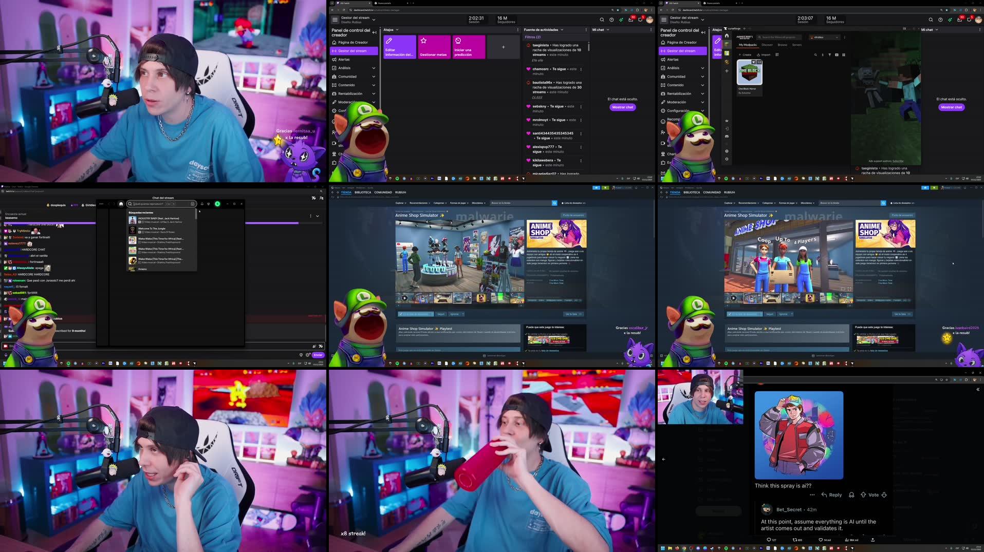 Recording Thumbnails