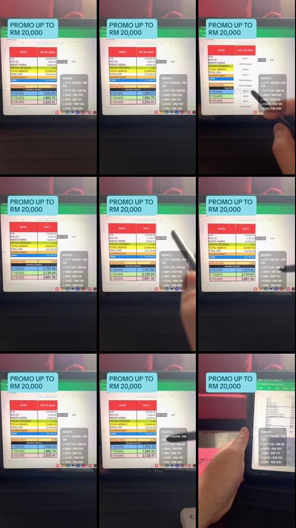 Recording Thumbnails