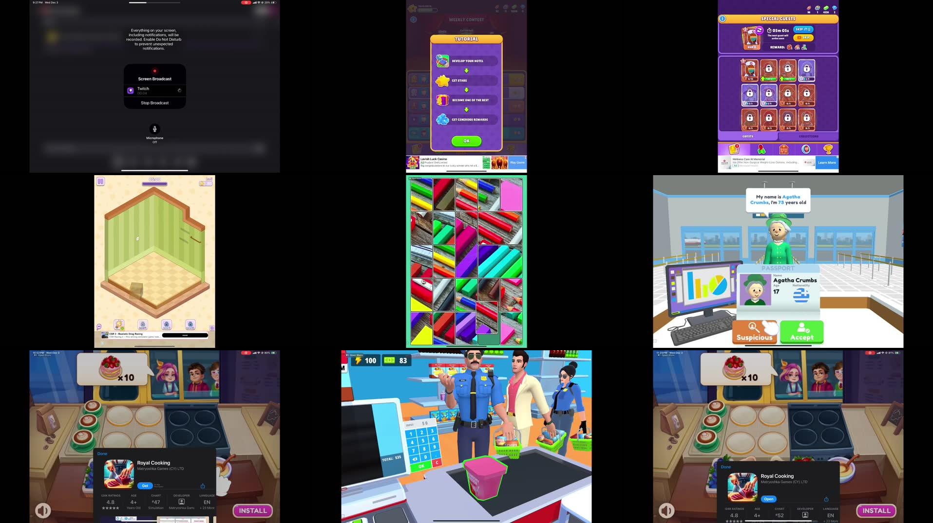 Recording Thumbnails