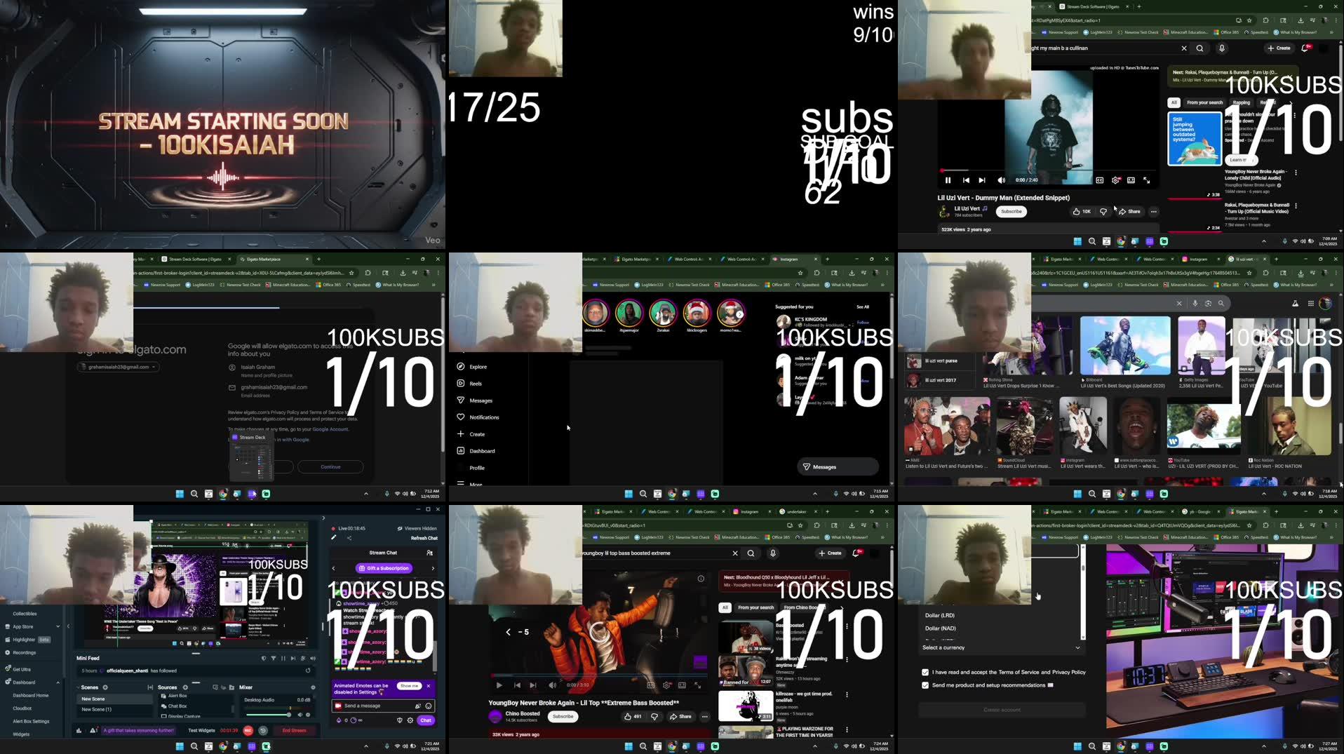 Recording Thumbnails