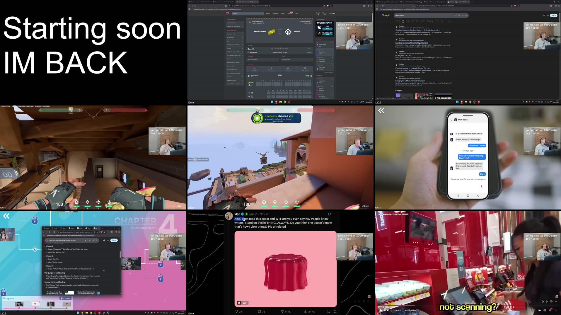 Recording Thumbnails