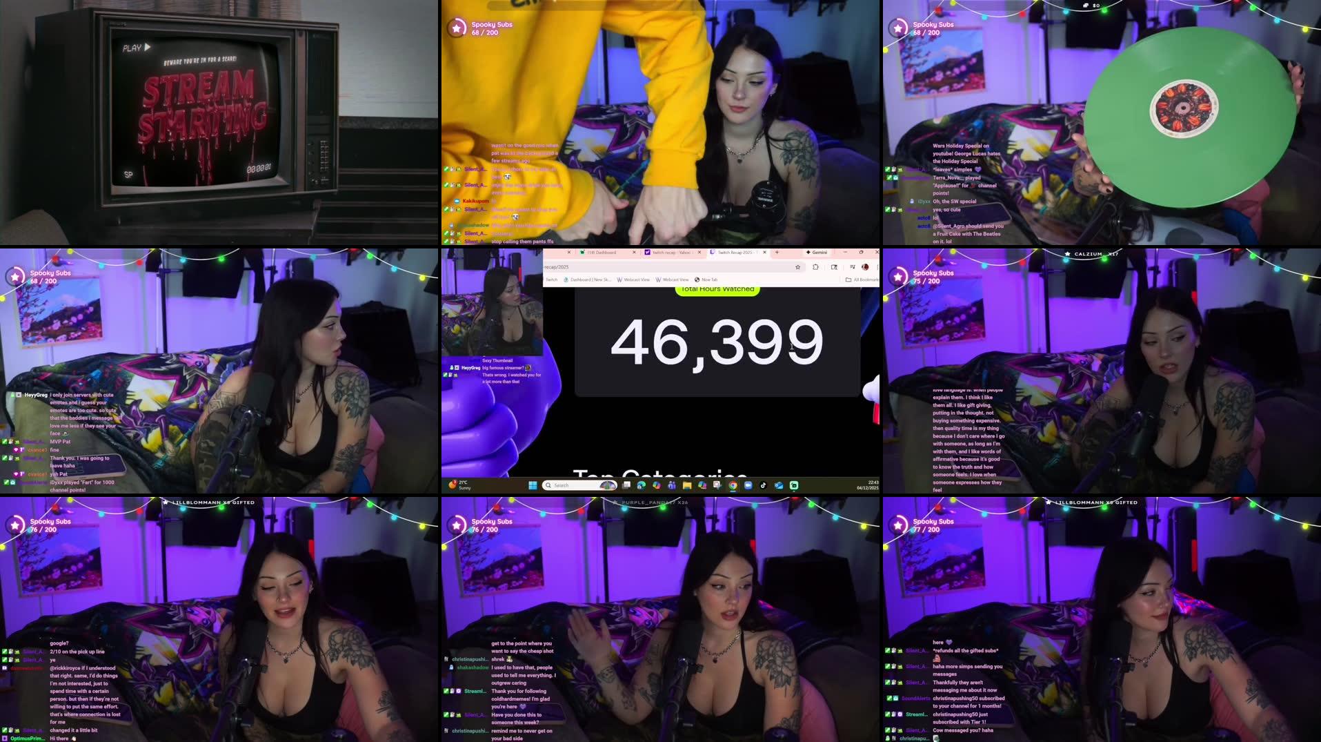 Recording Thumbnails