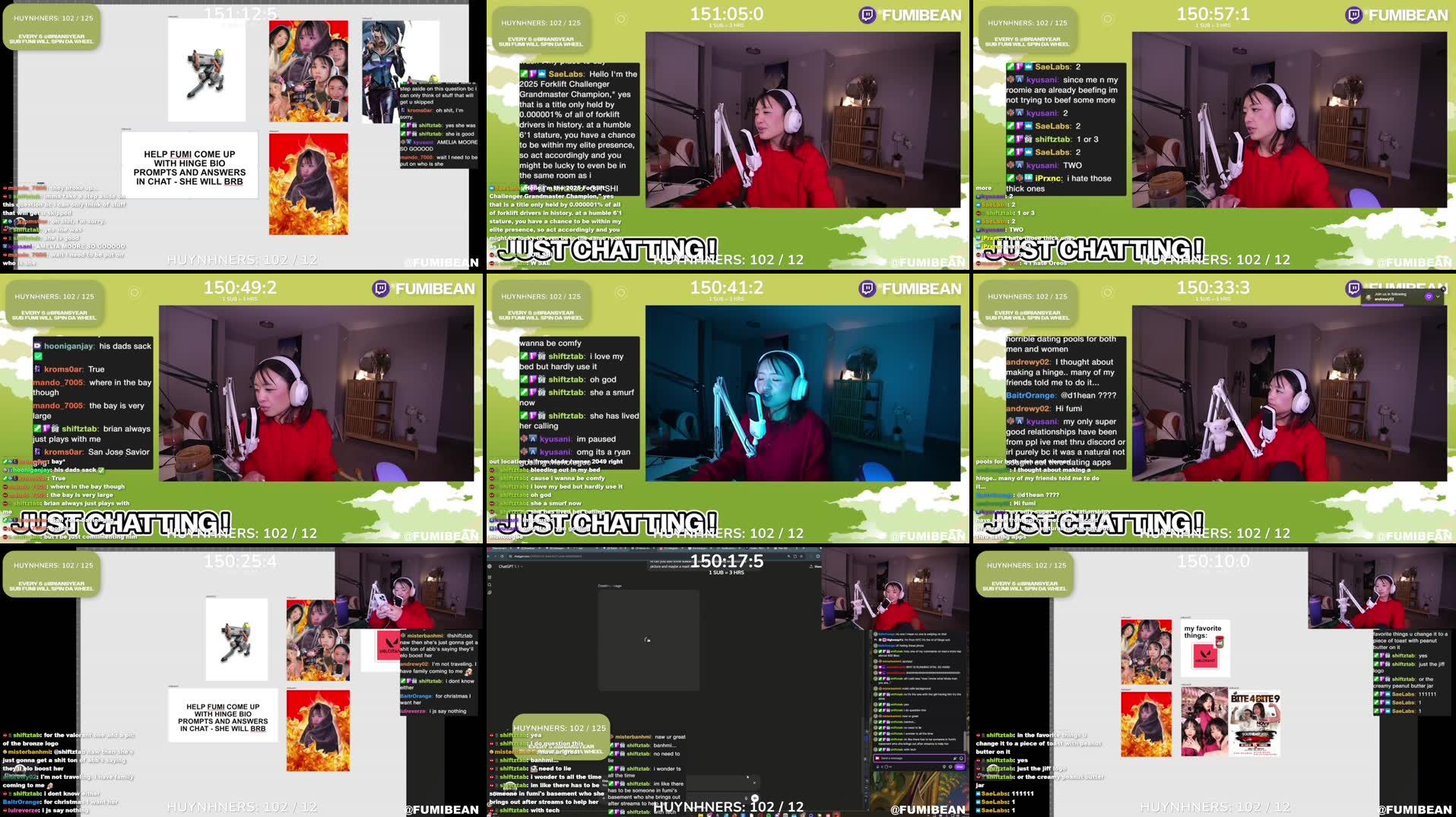 Recording Thumbnails