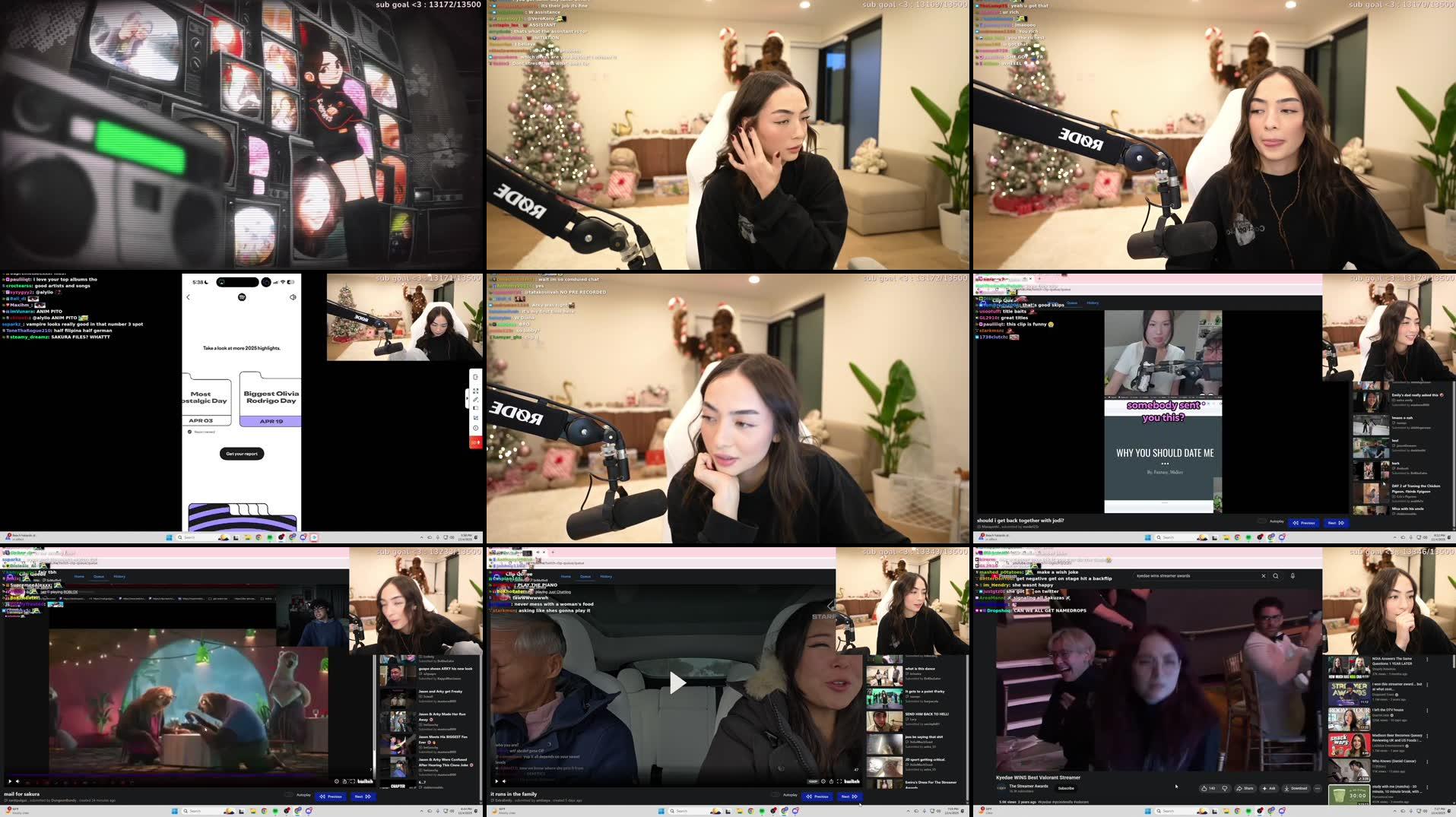 Recording Thumbnails