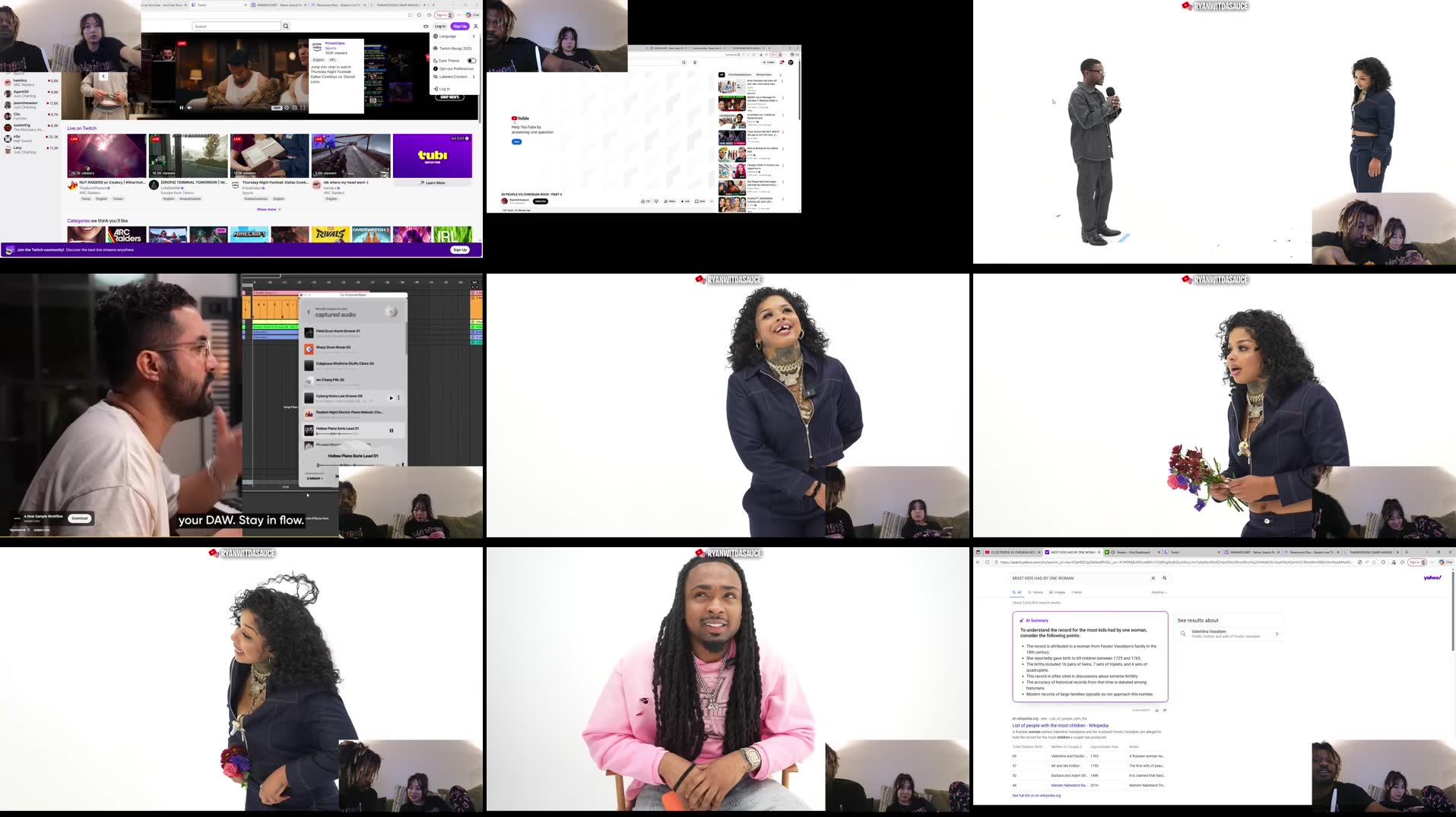 Recording Thumbnails