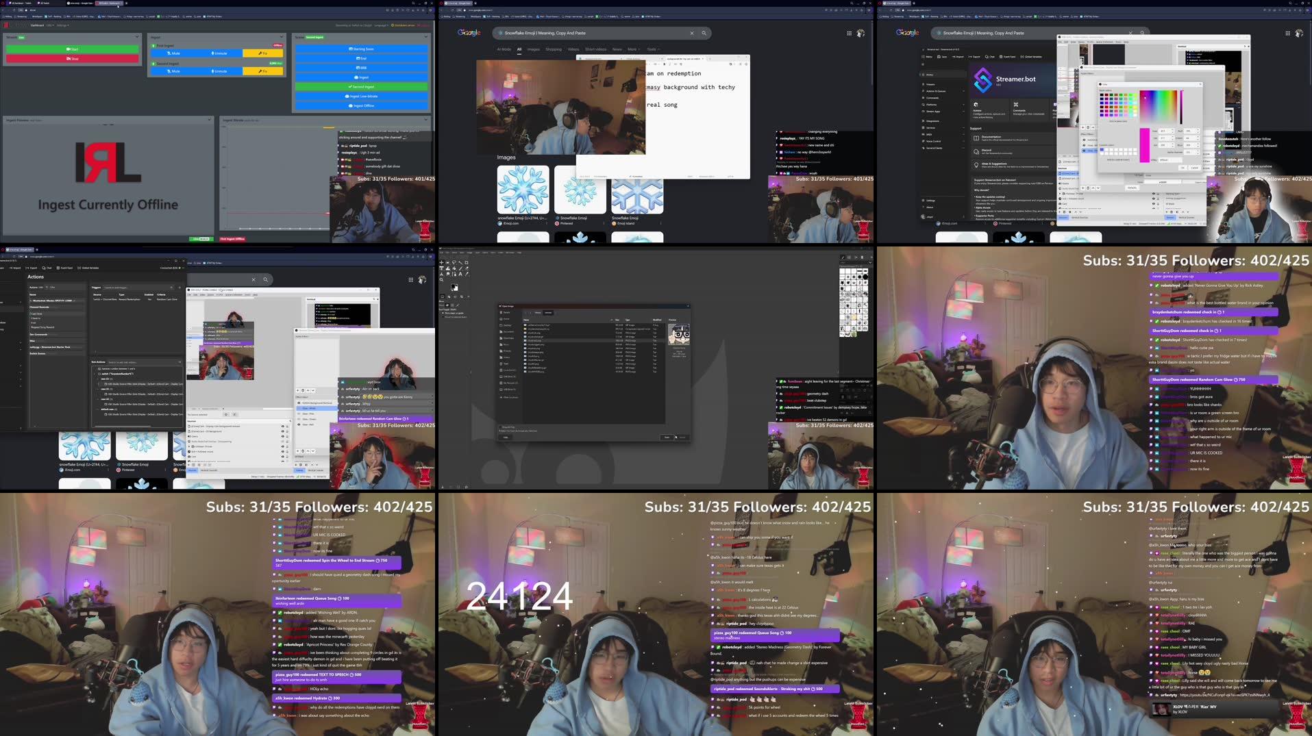 Recording Thumbnails