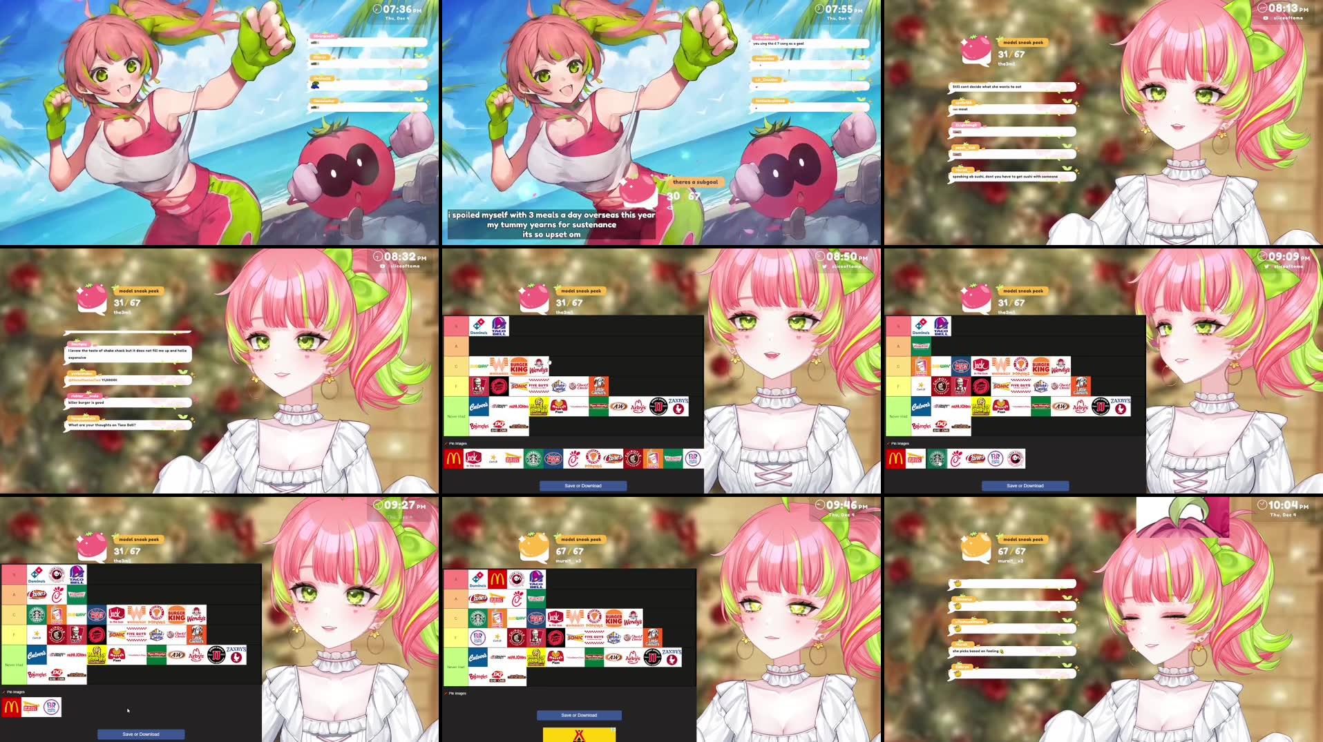 Recording Thumbnails