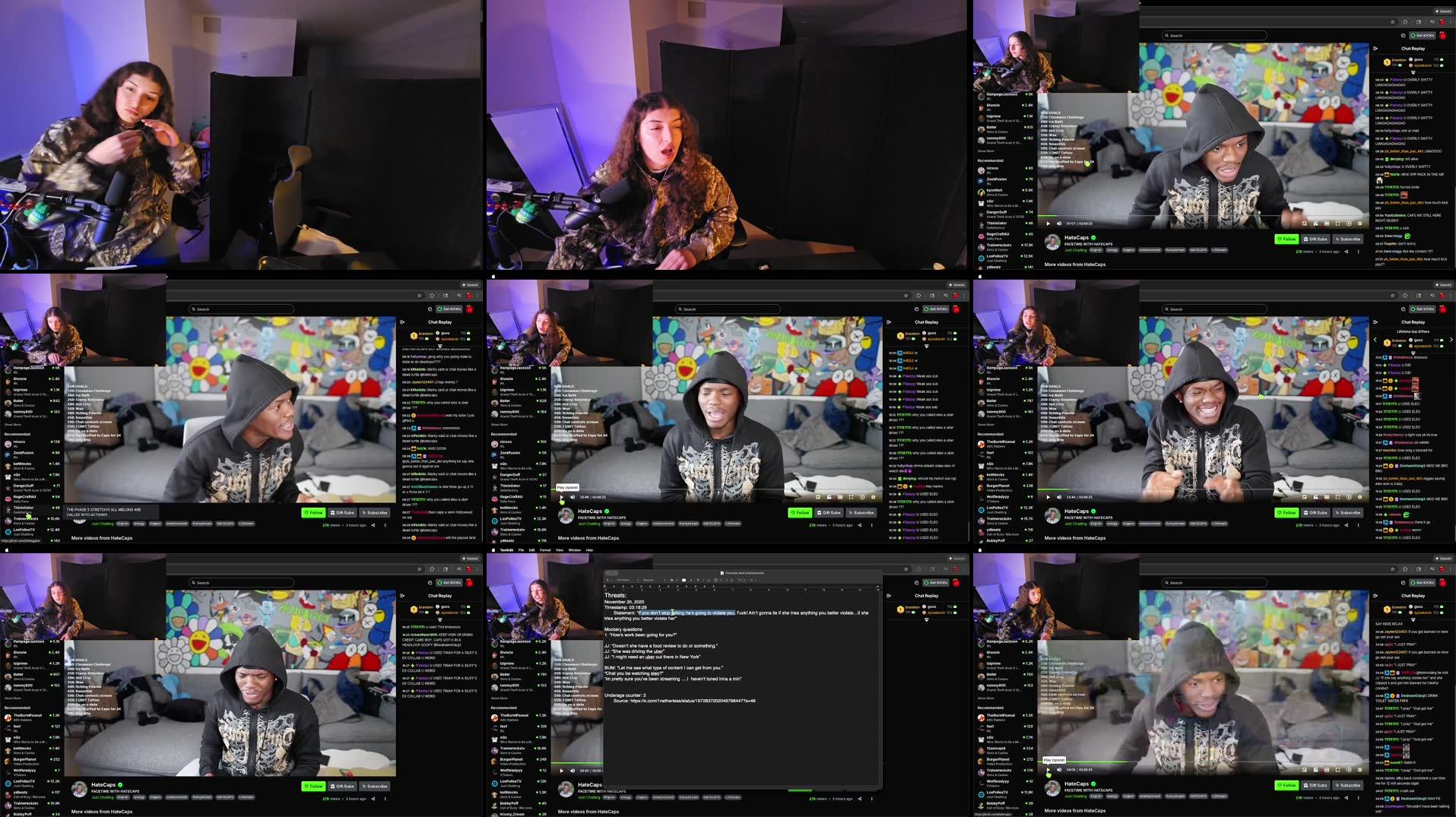 Recording Thumbnails