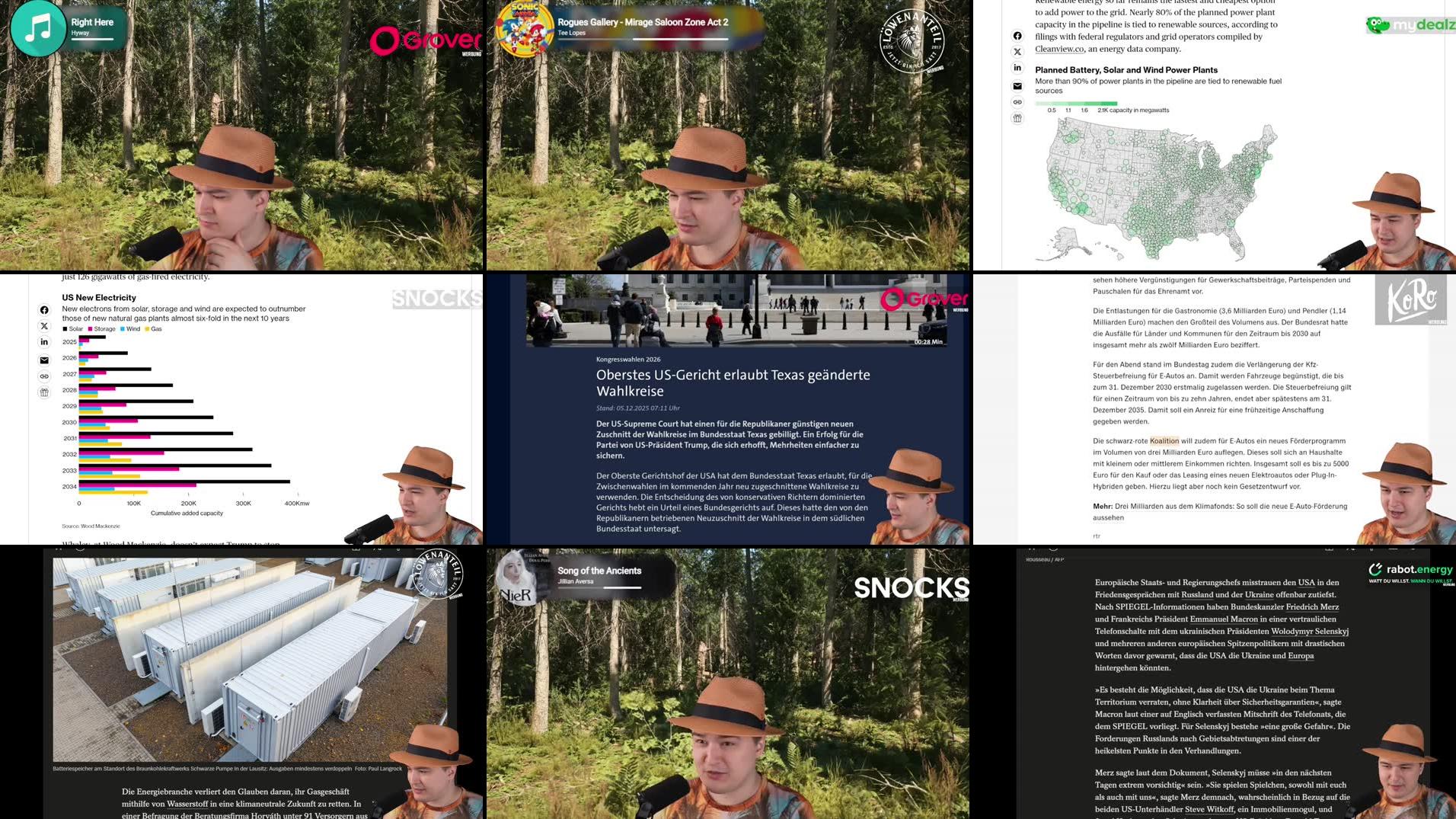 Recording Thumbnails