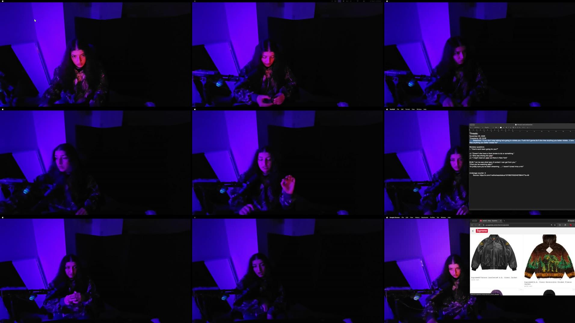 Recording Thumbnails