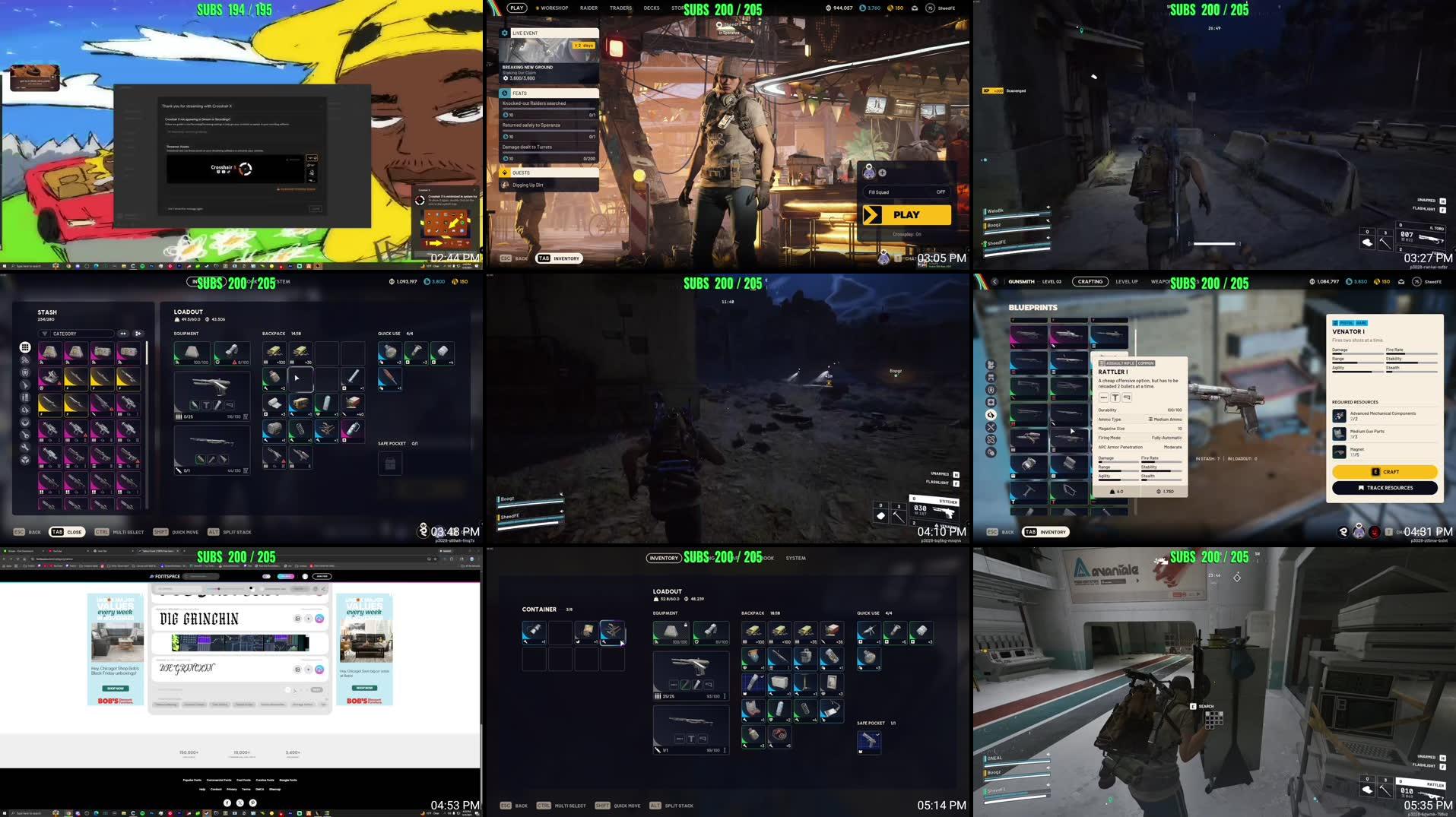 Recording Thumbnails