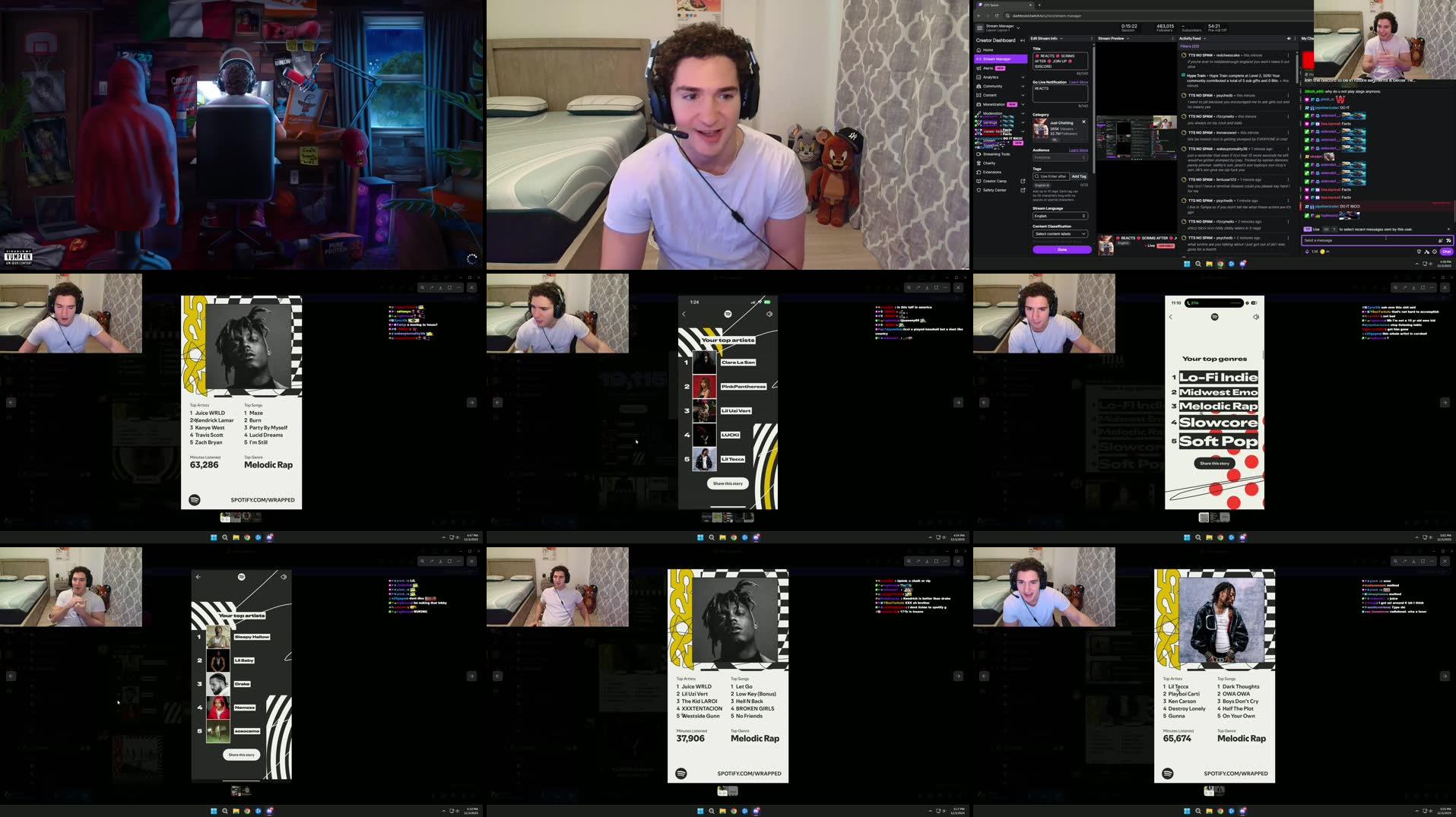 Recording Thumbnails