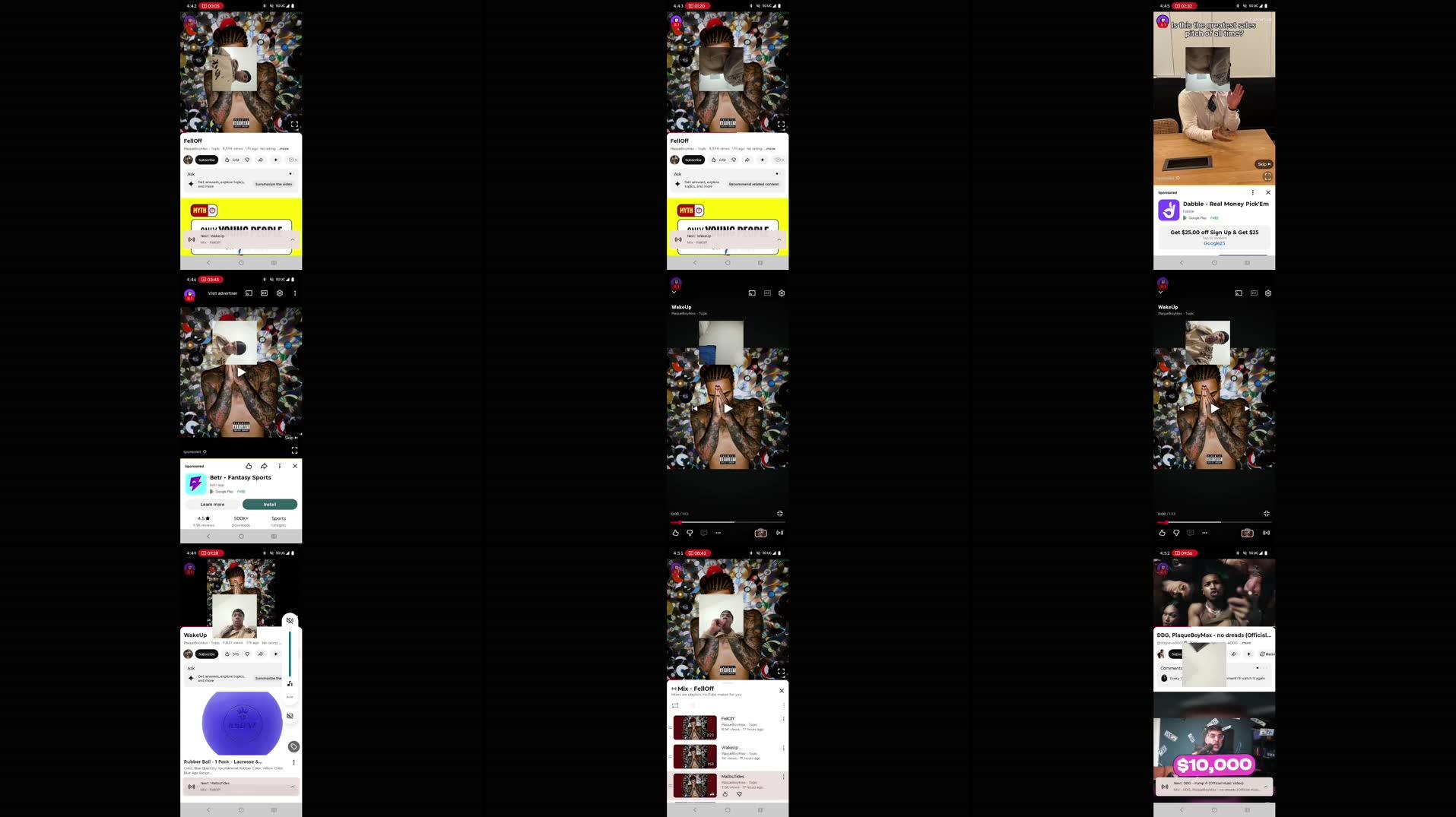 Recording Thumbnails