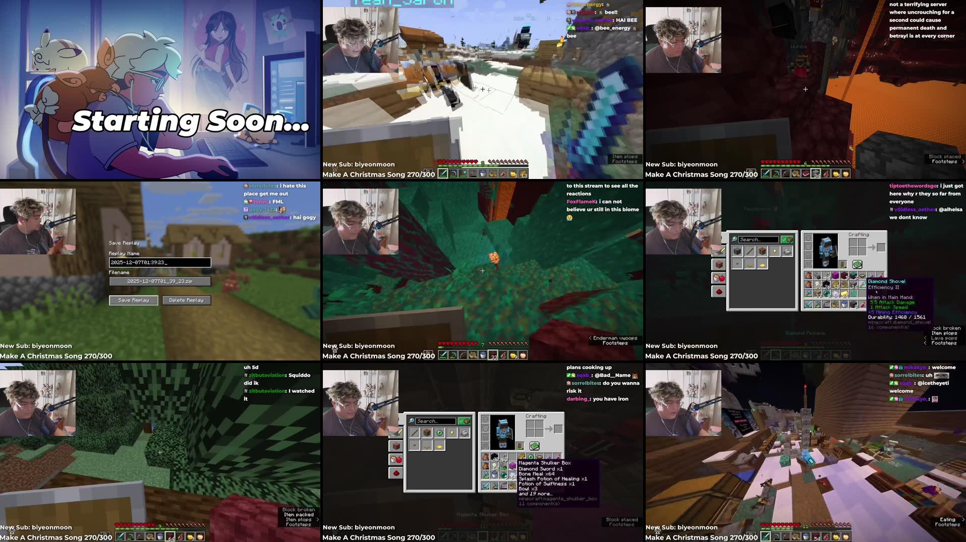 Recording Thumbnails