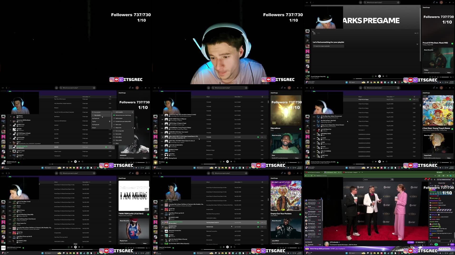 Recording Thumbnails