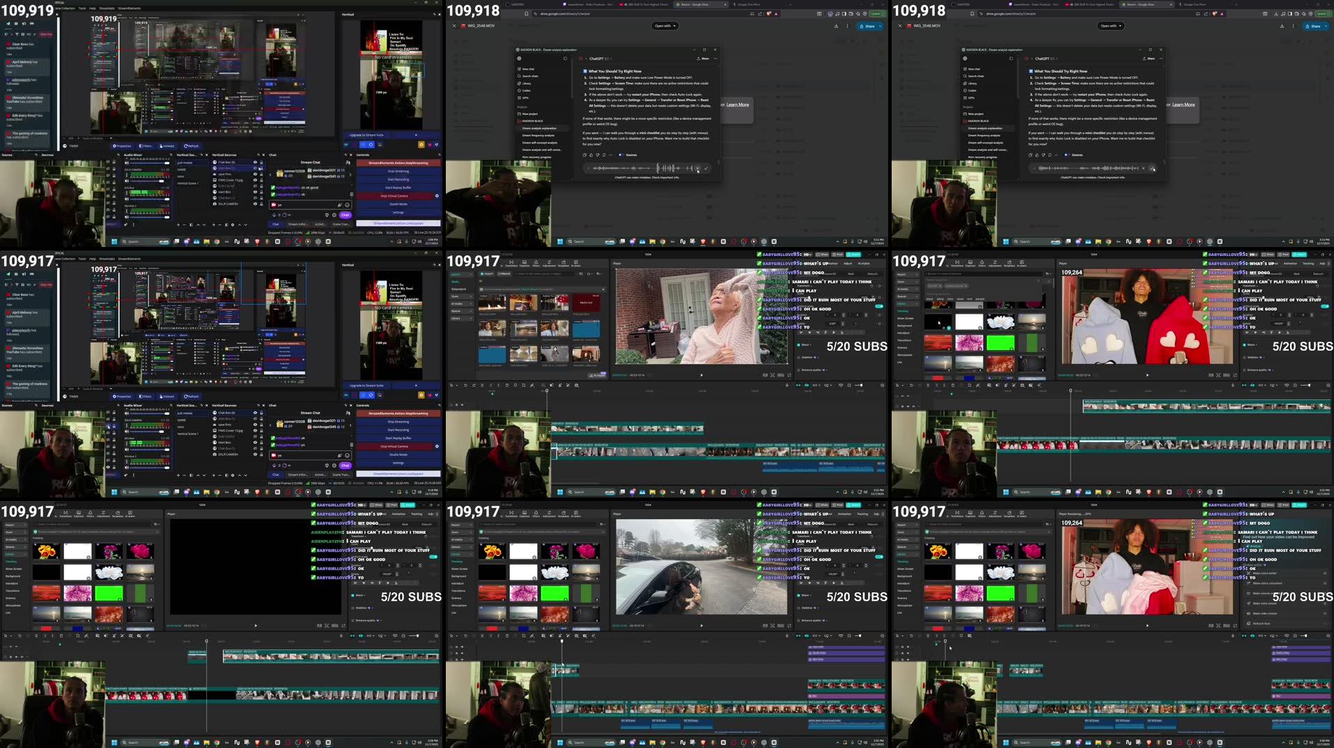 Recording Thumbnails