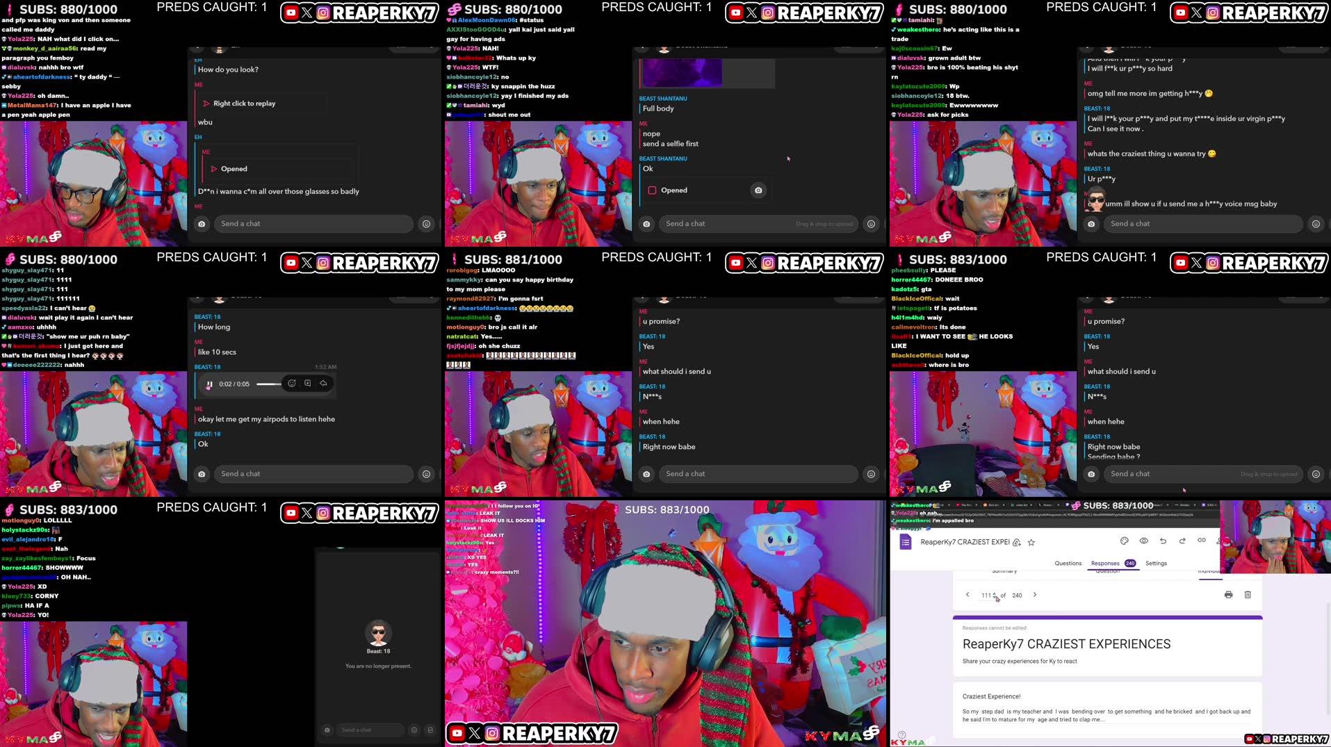 Recording Thumbnails