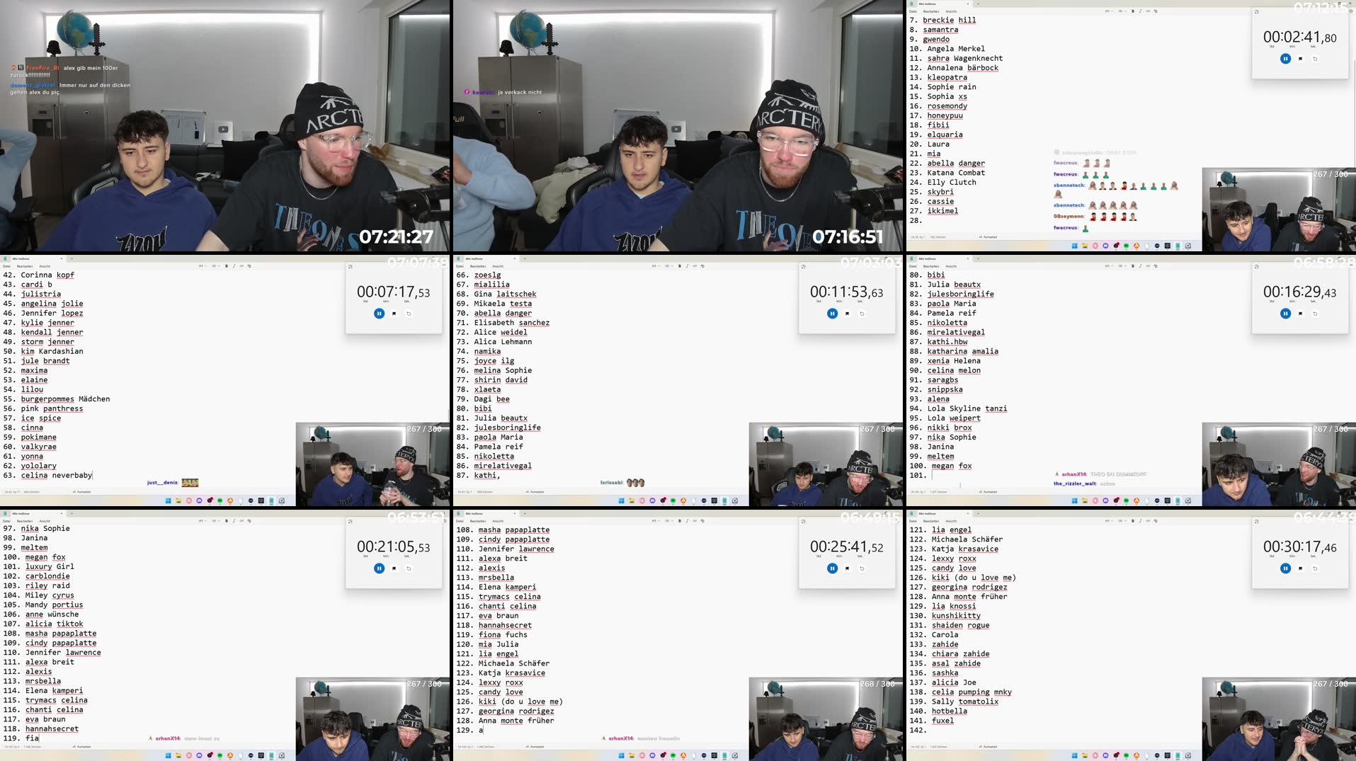 Recording Thumbnails