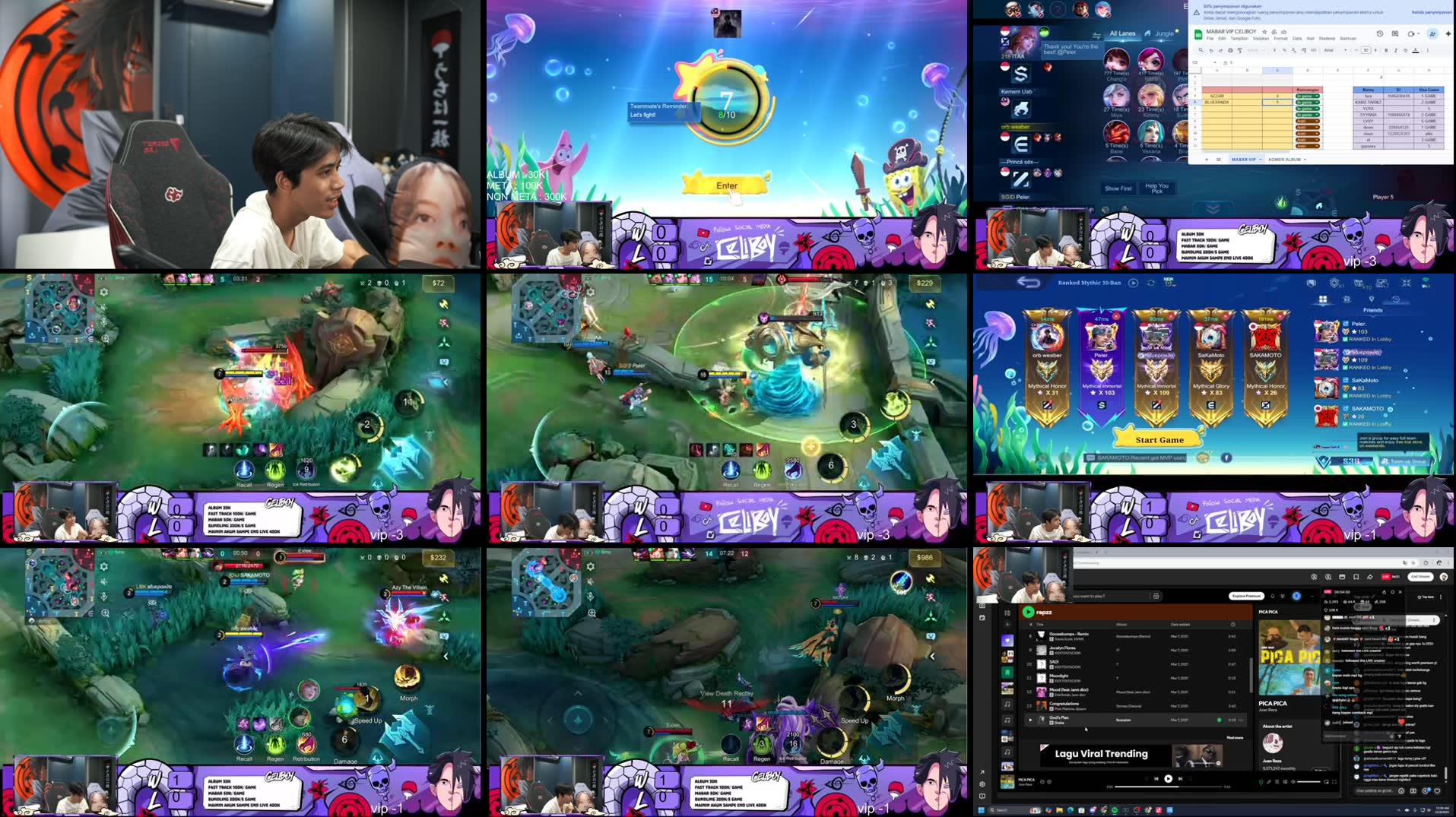 Recording Thumbnails