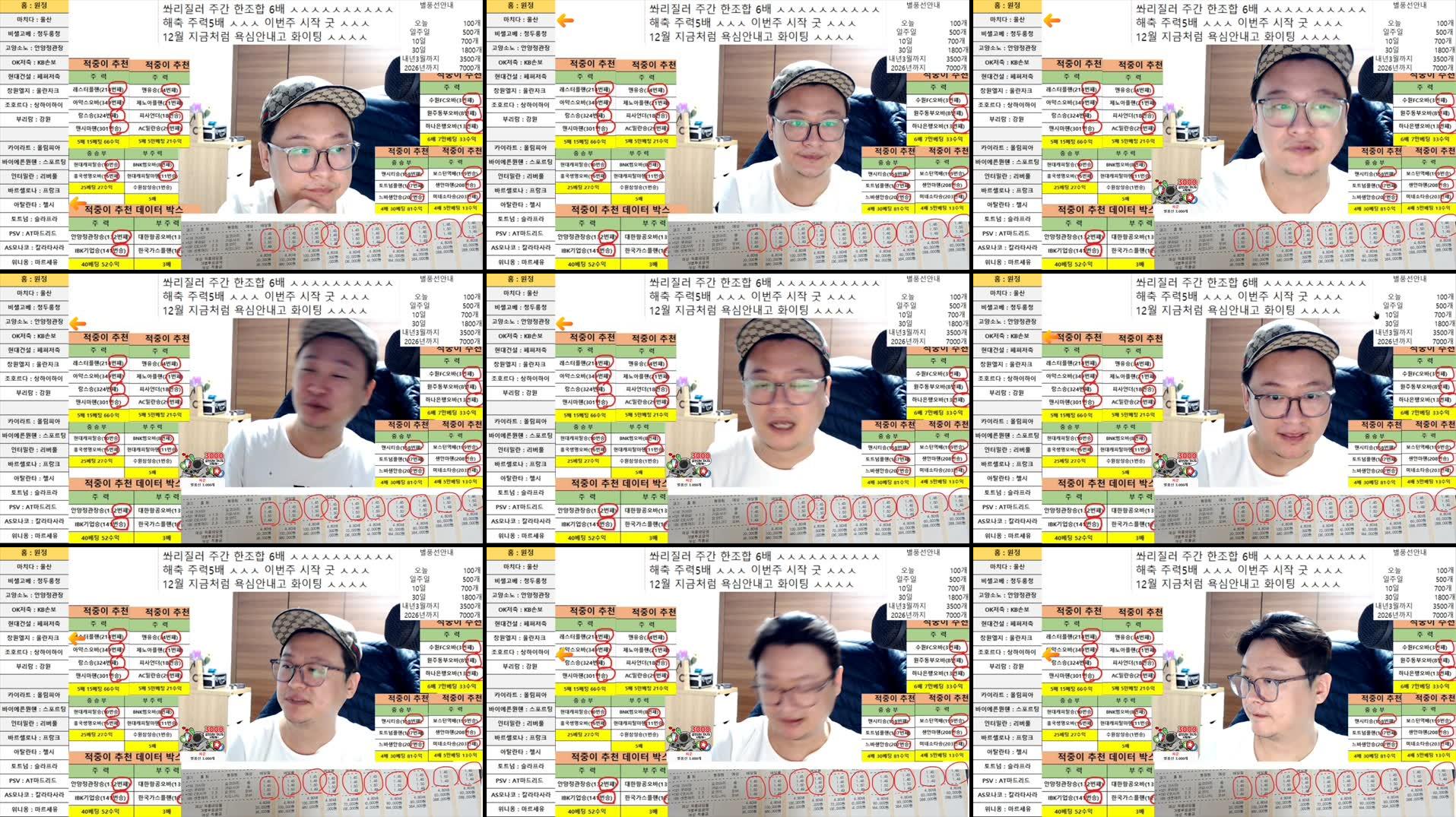 Recording Thumbnails