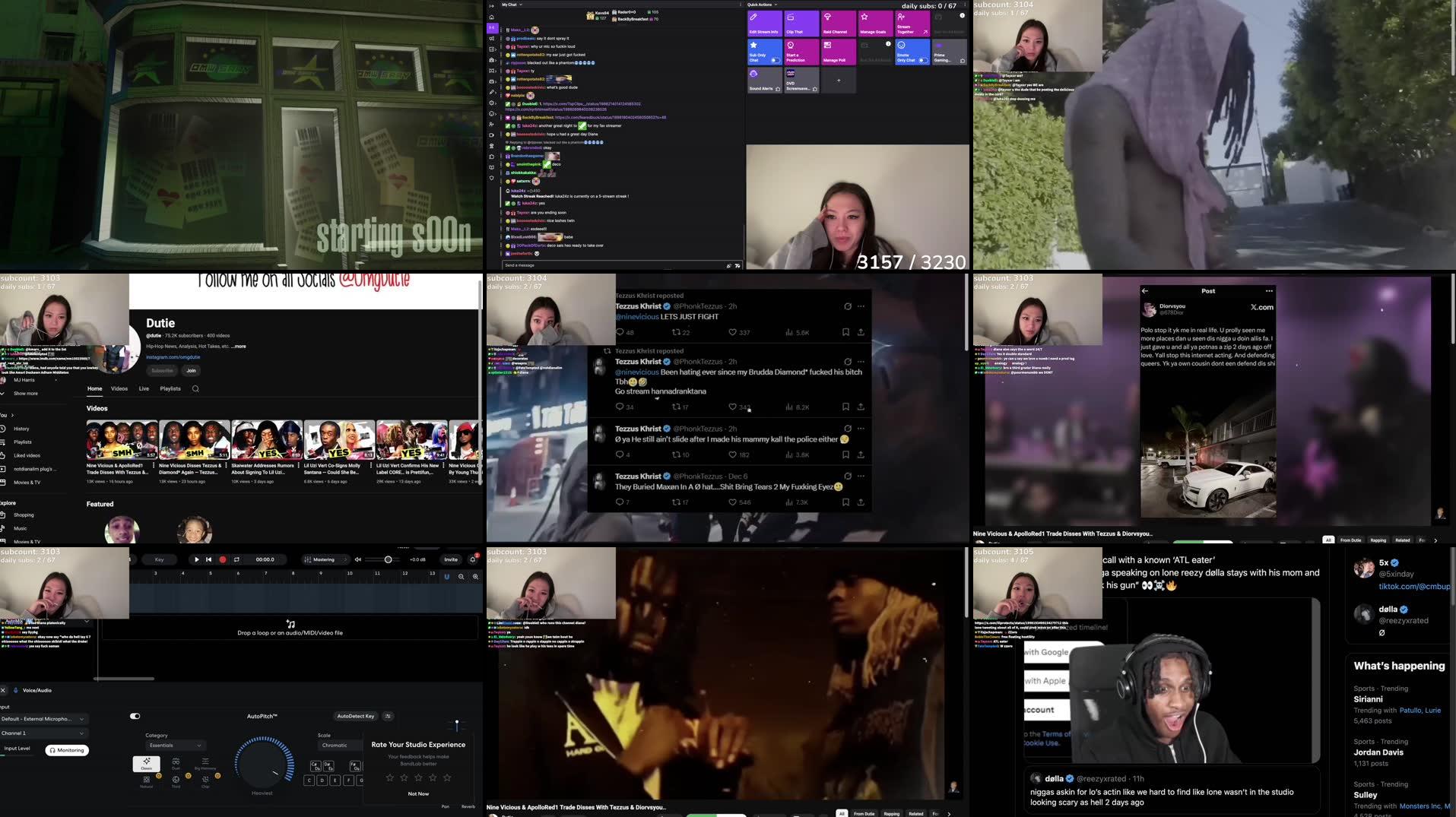 Recording Thumbnails