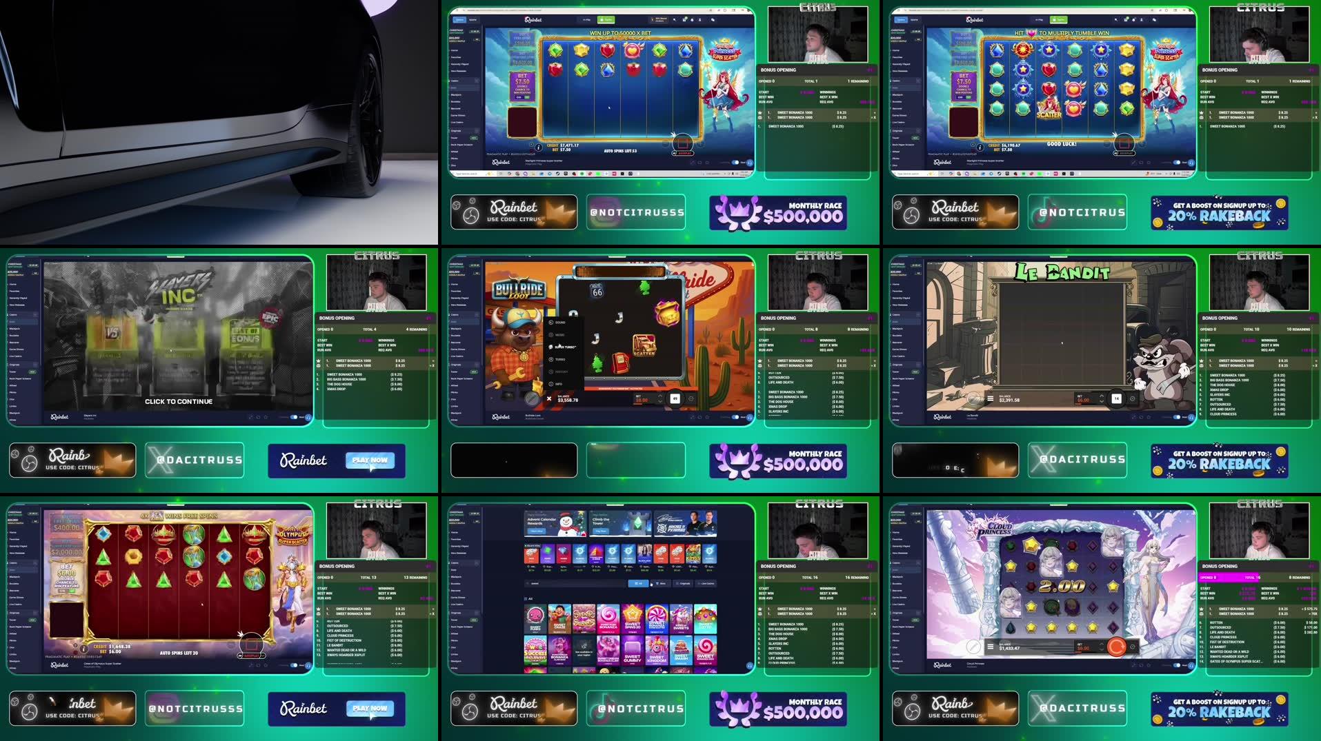 Recording Thumbnails