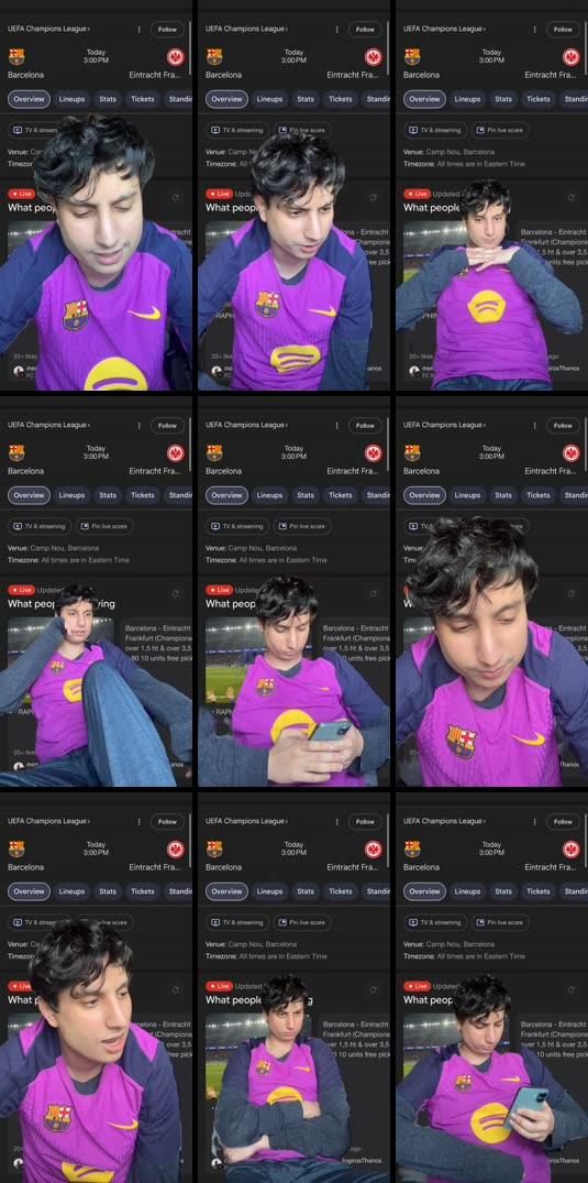 Recording Thumbnails