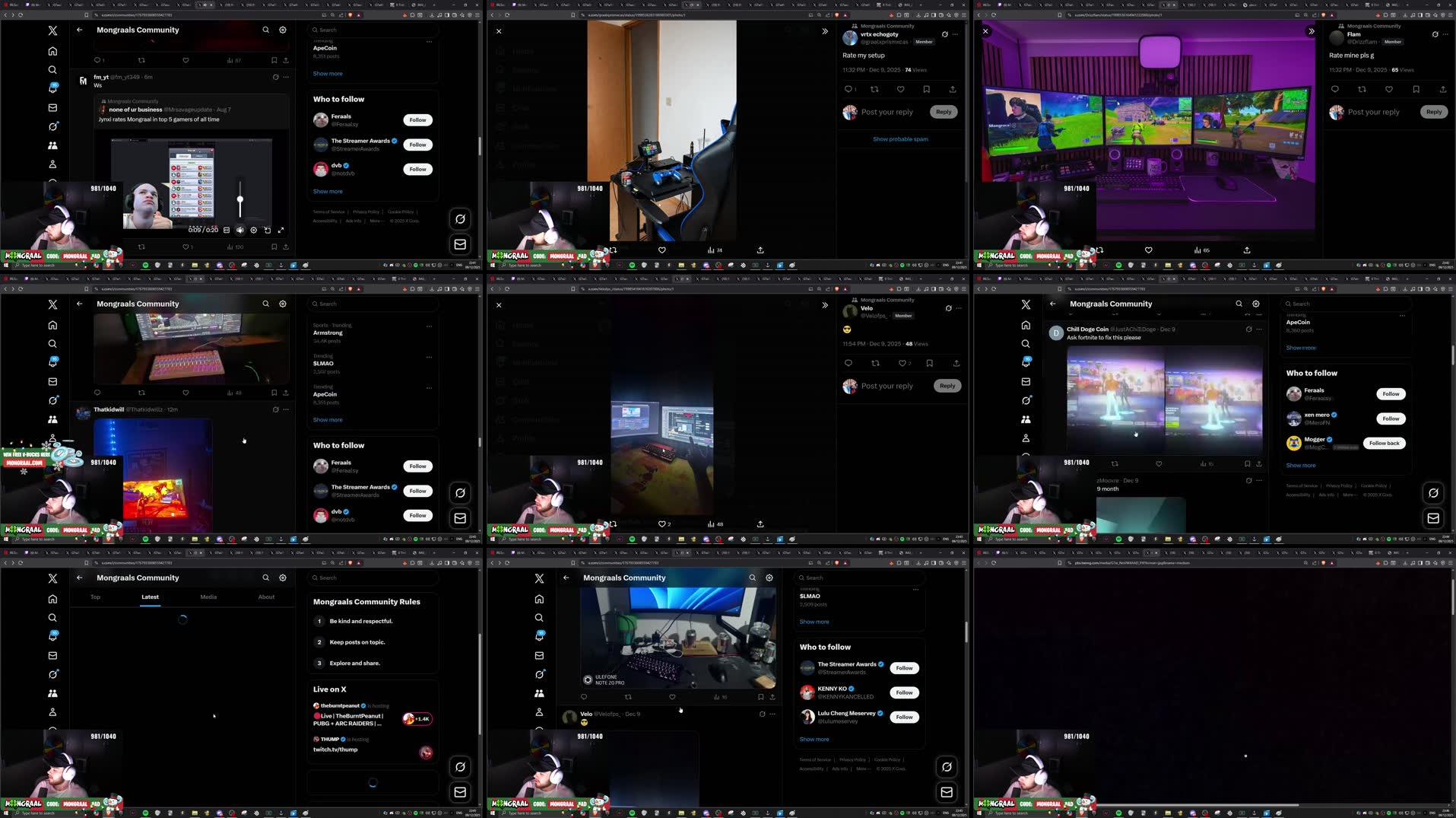 Recording Thumbnails