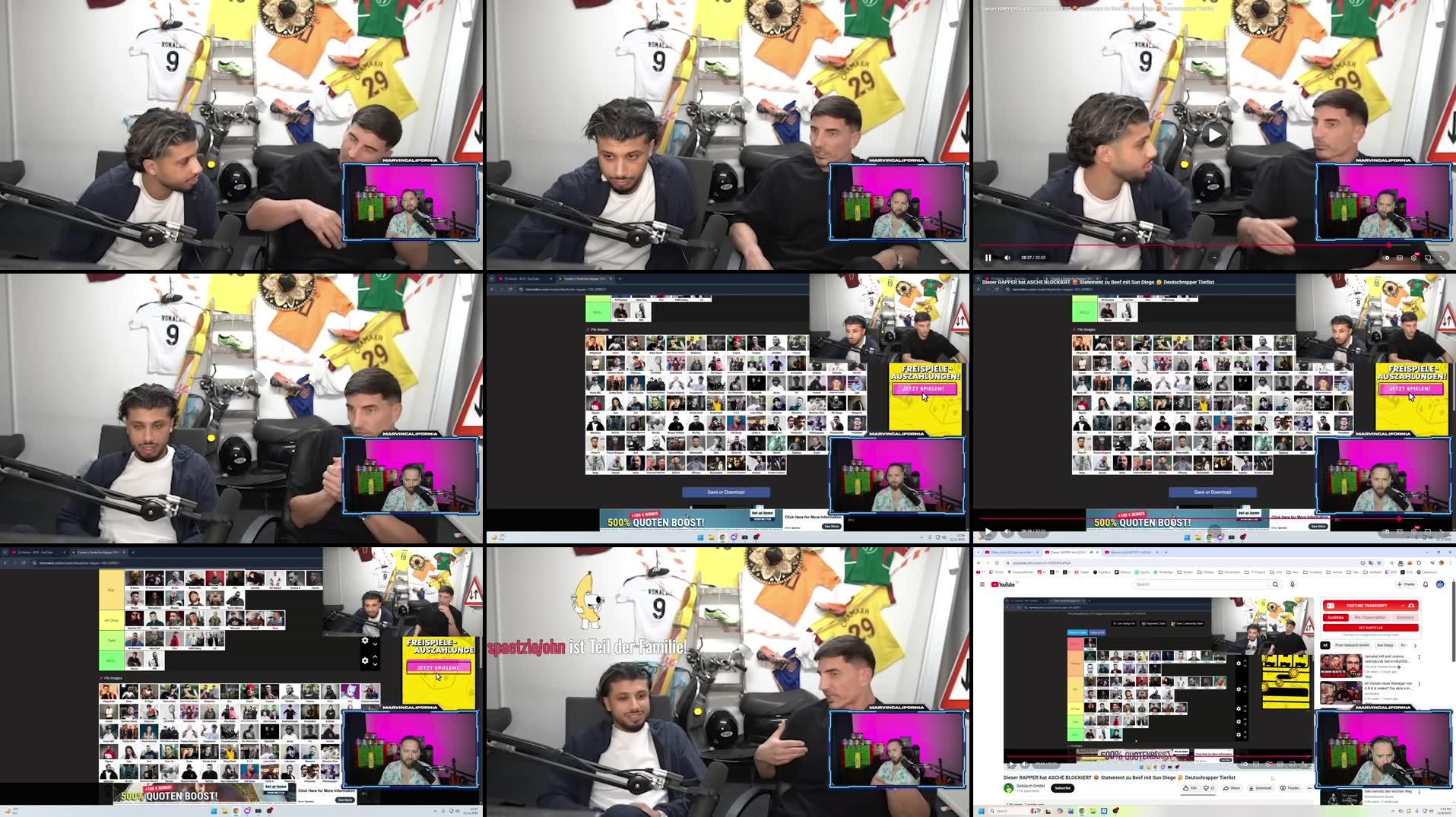 Recording Thumbnails