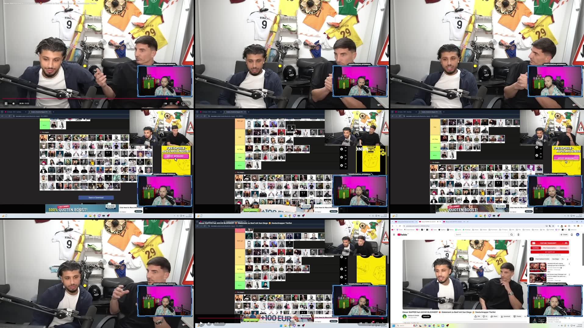 Recording Thumbnails