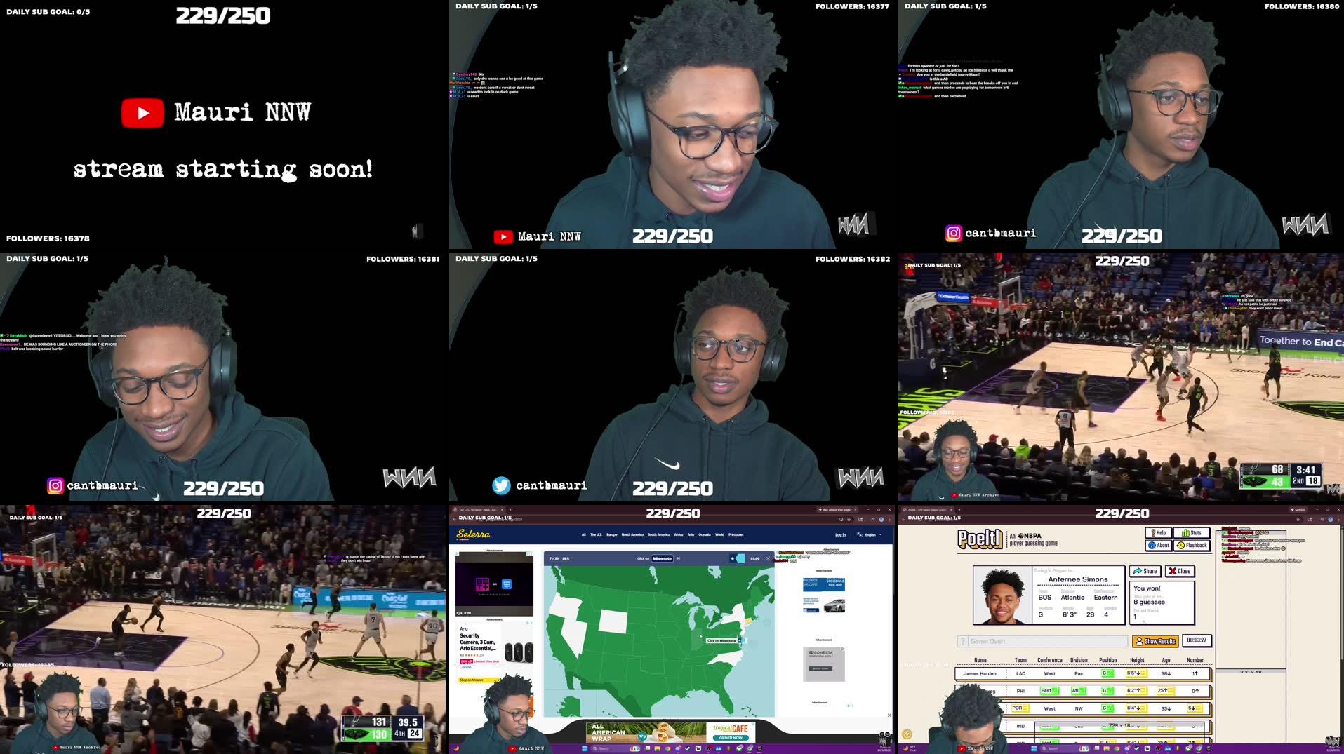 Recording Thumbnails