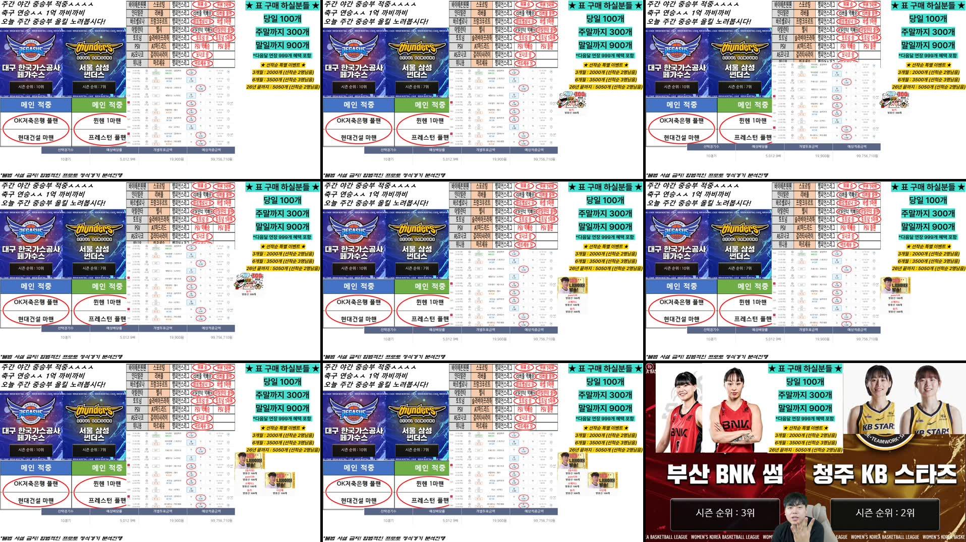 Recording Thumbnails