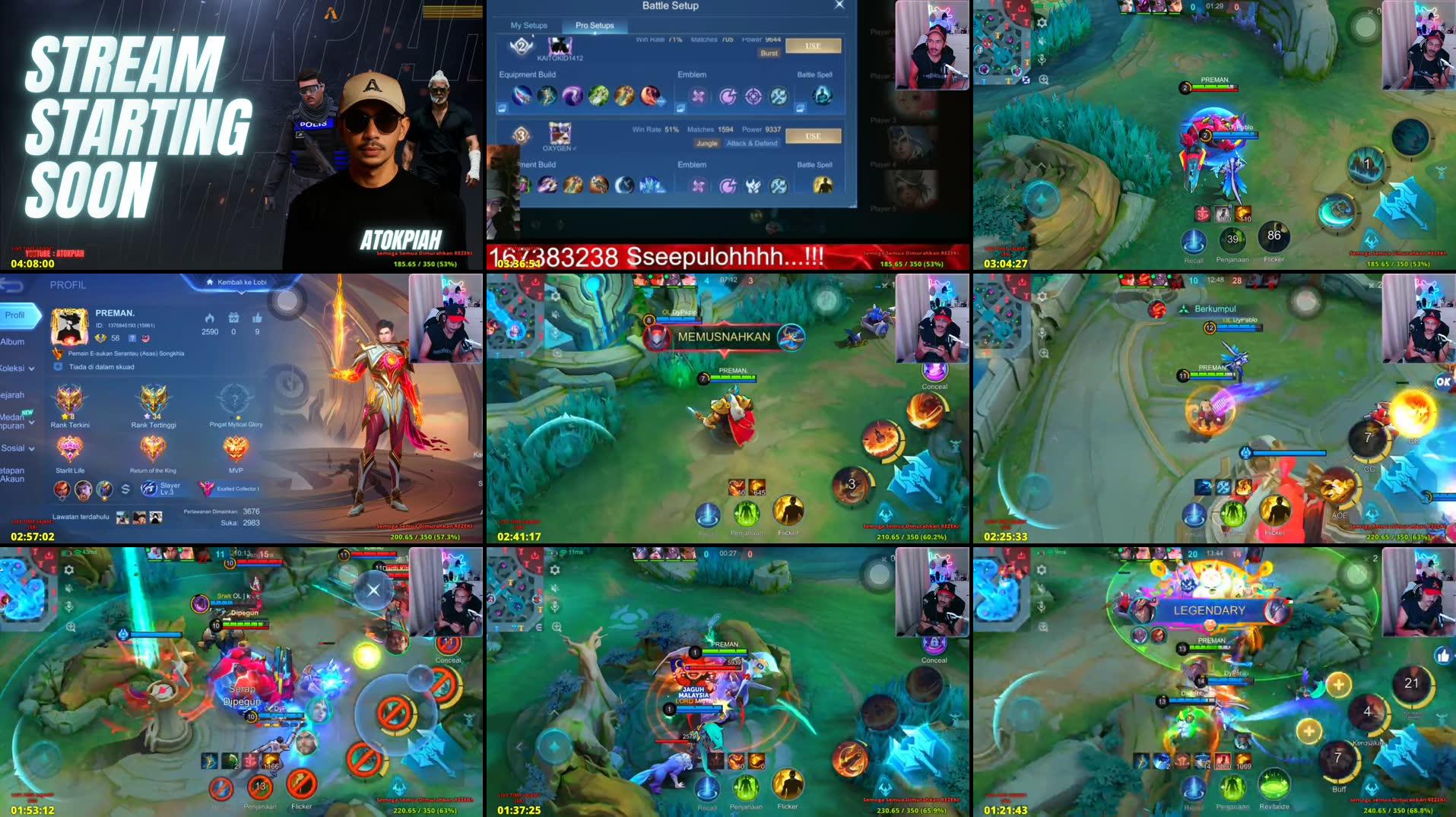 Recording Thumbnails