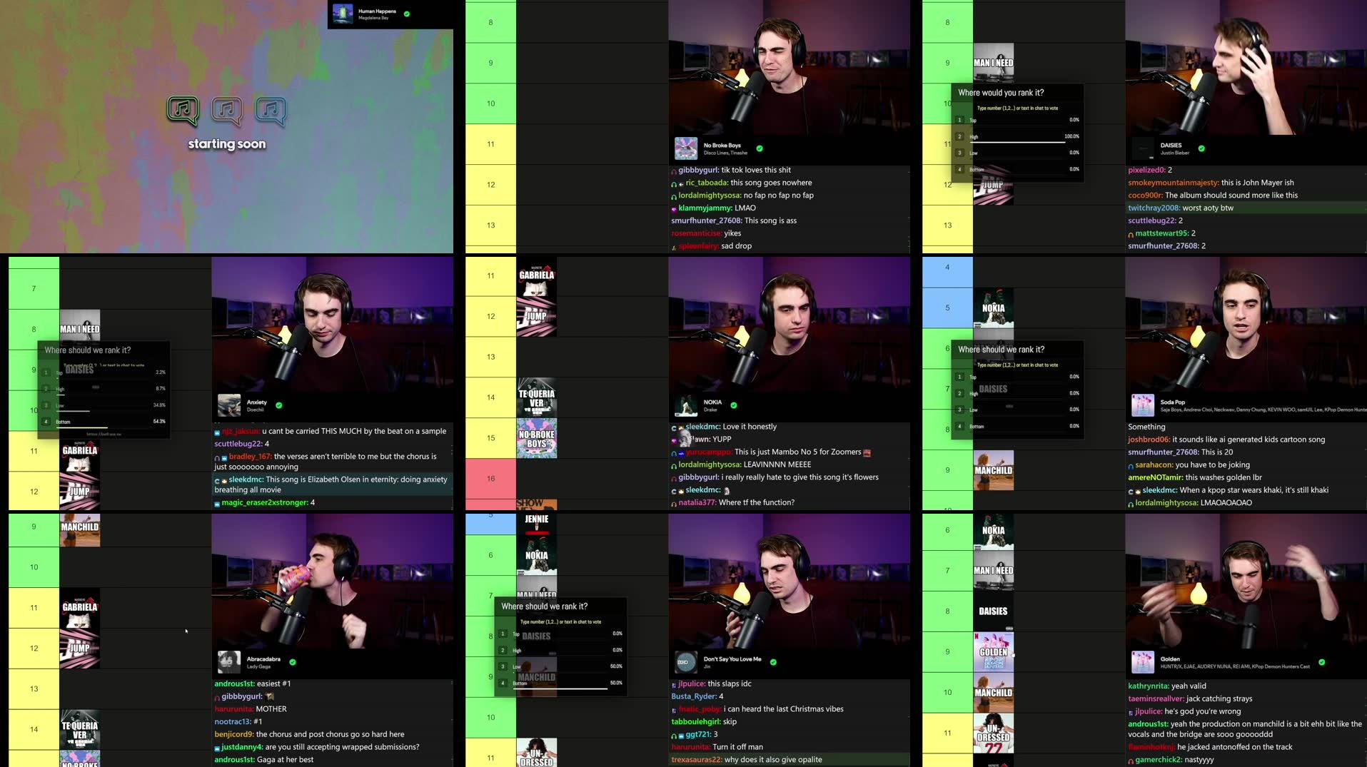 Recording Thumbnails