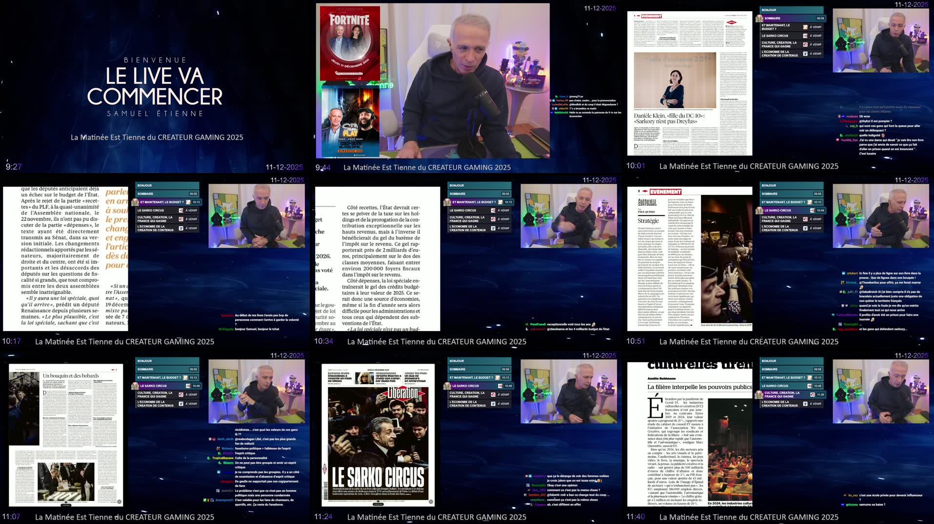 Recording Thumbnails