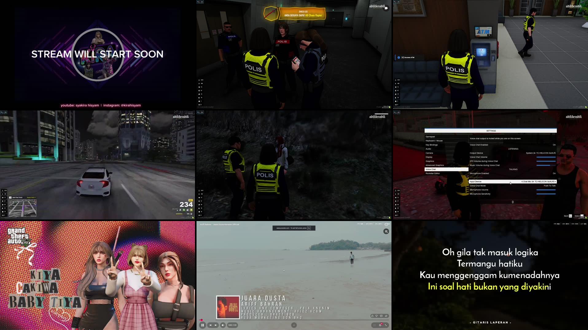 Recording Thumbnails